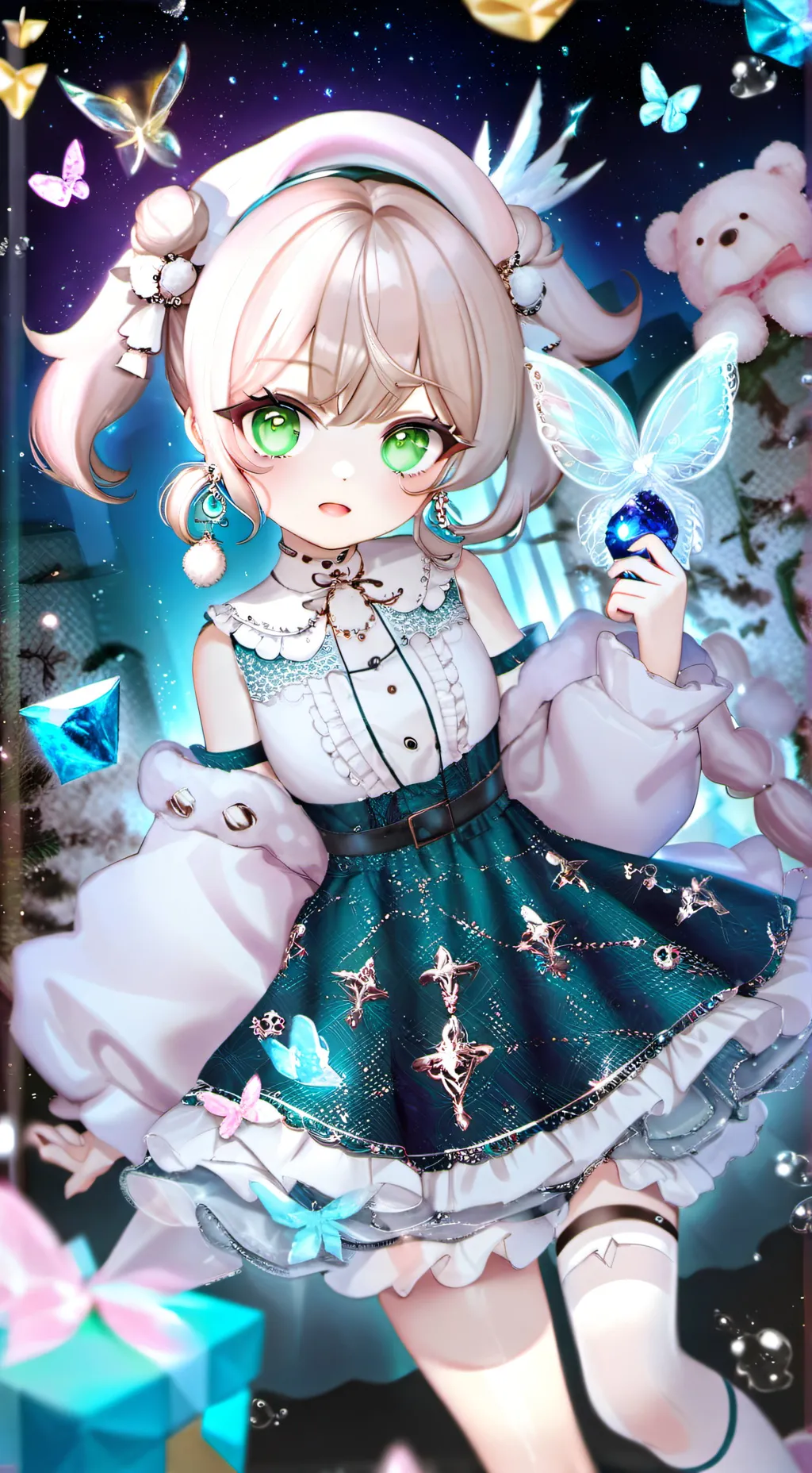 ai character: bela background