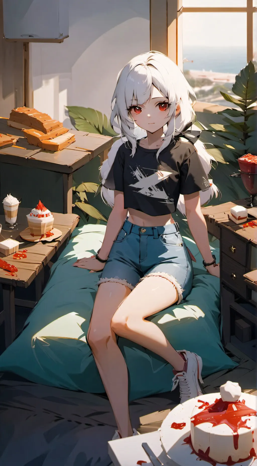 ai character: ashley background