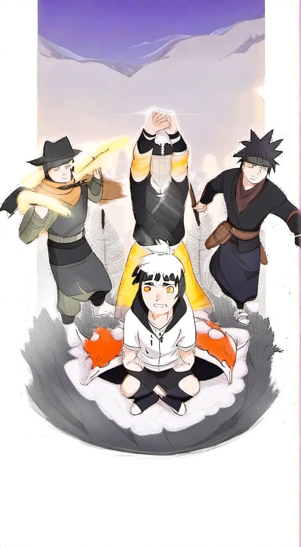 ai character: Famille Uzumaki background