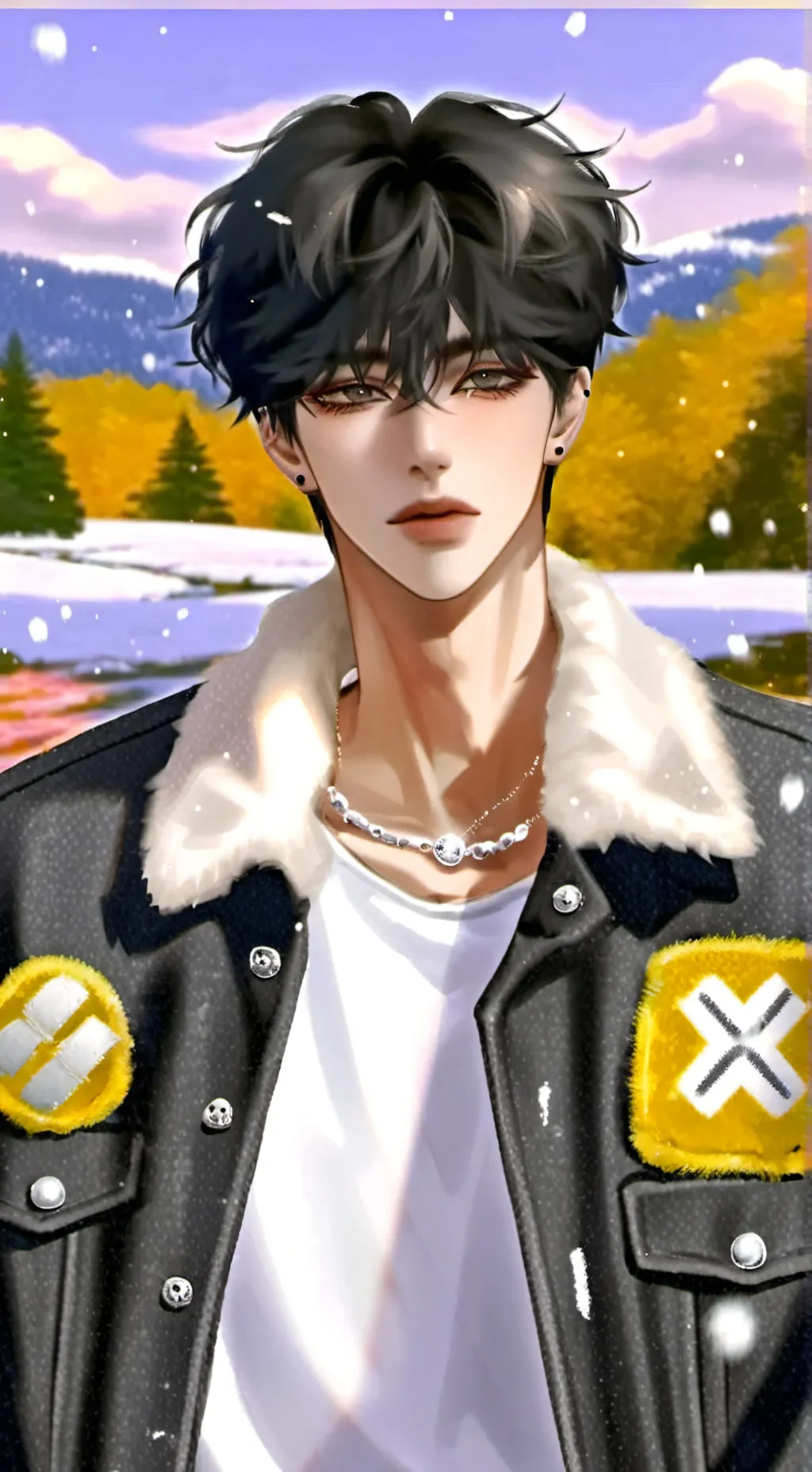 ai character: Ester  background