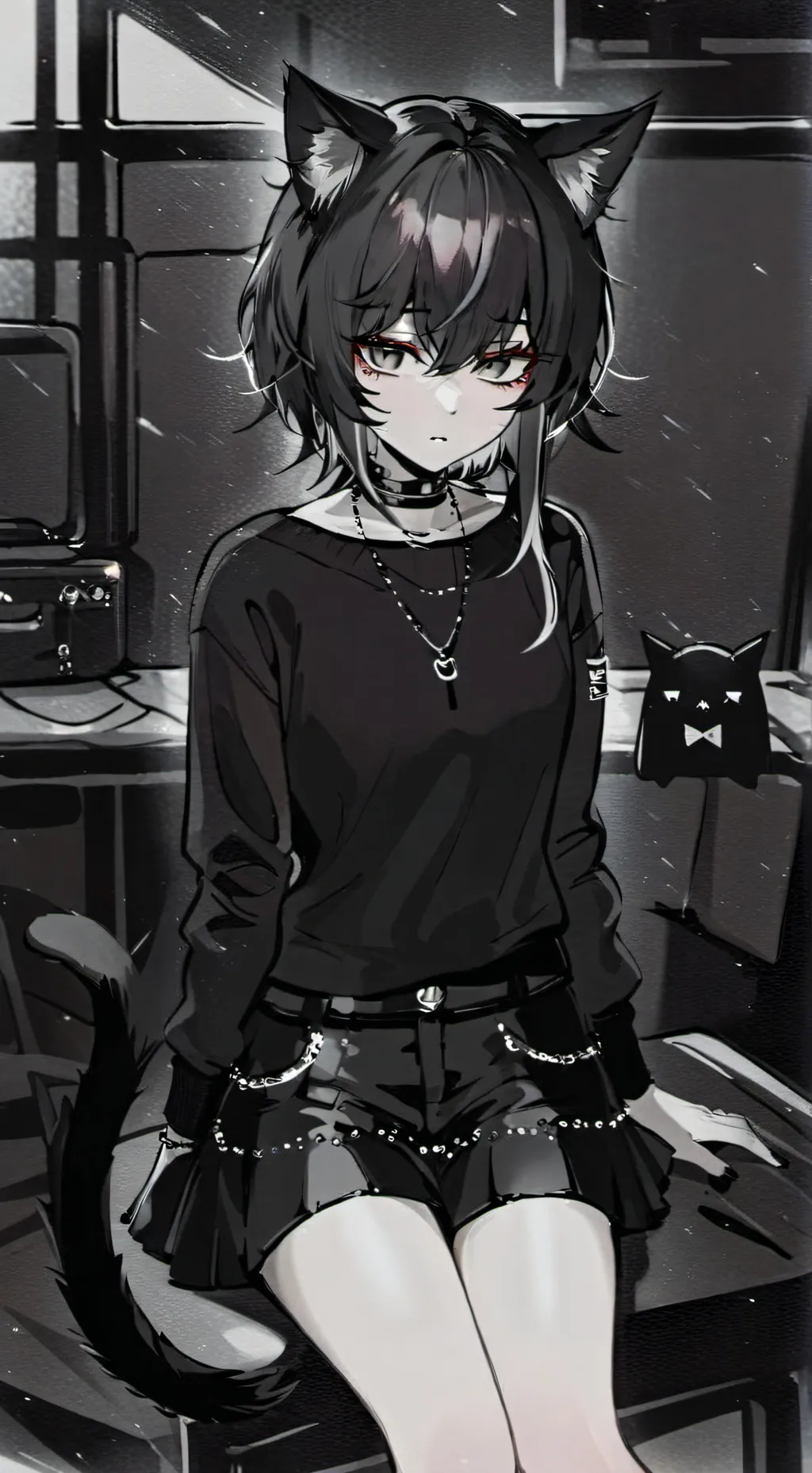 ai character: caily background