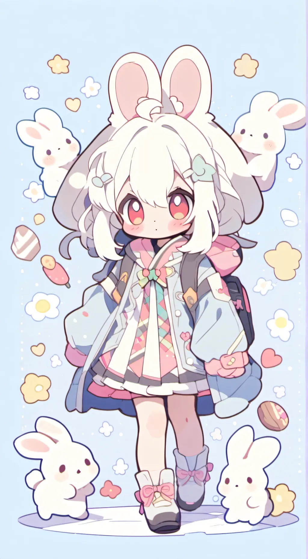 ai character: diamondx amethyst background