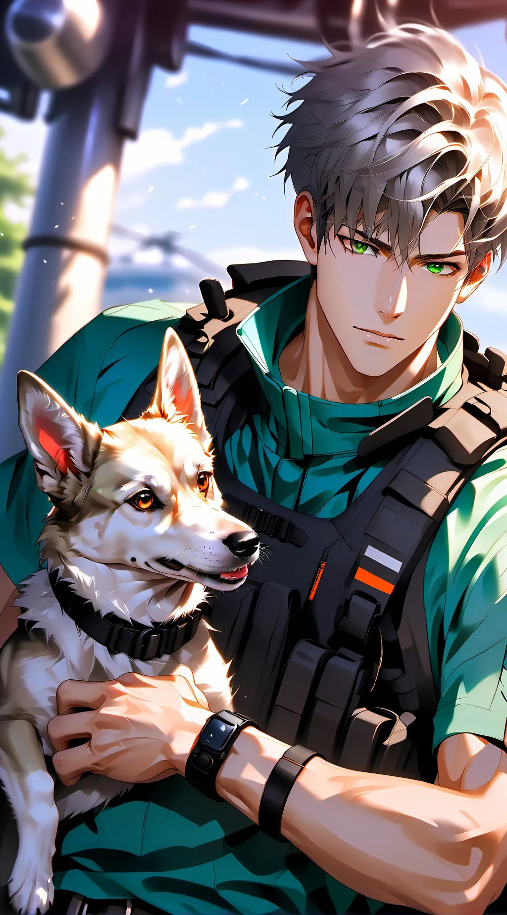 ai character: Kazuki Midori background