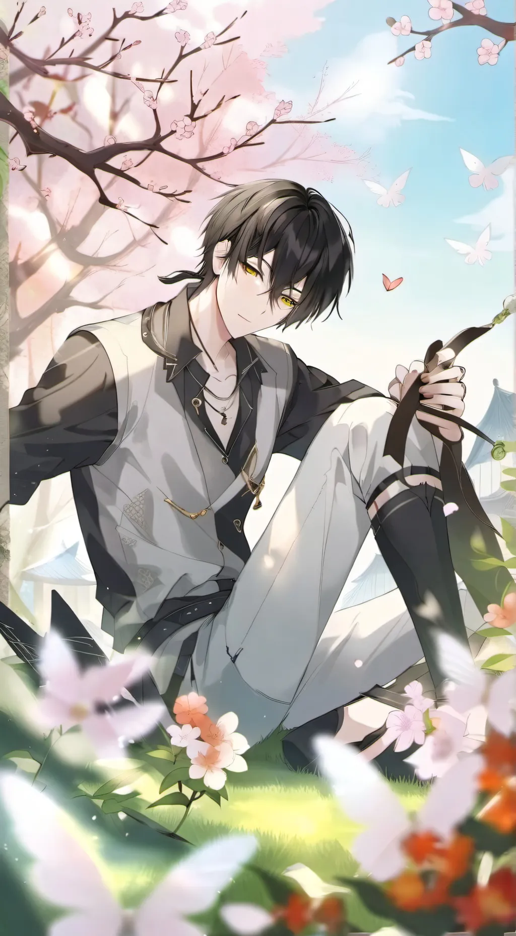 ai character: Félix  background