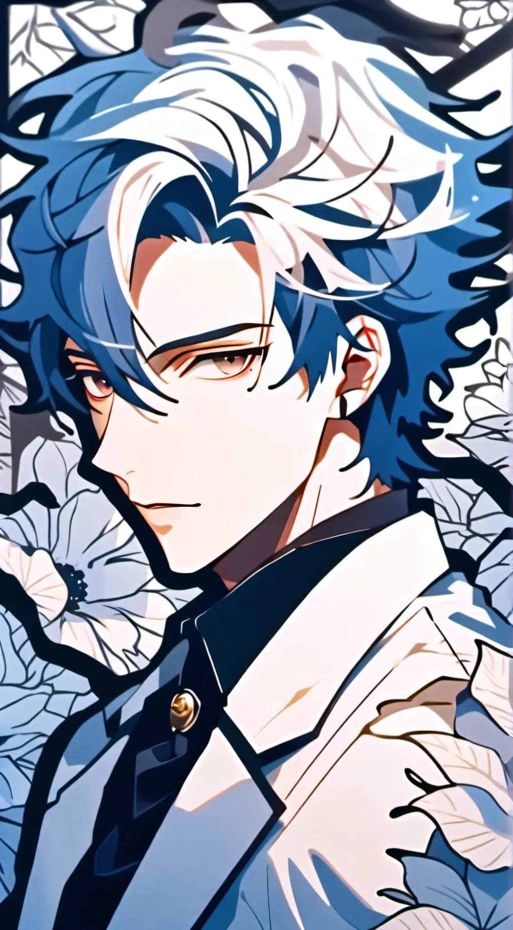ai character: (￣ー￣)Sammy background