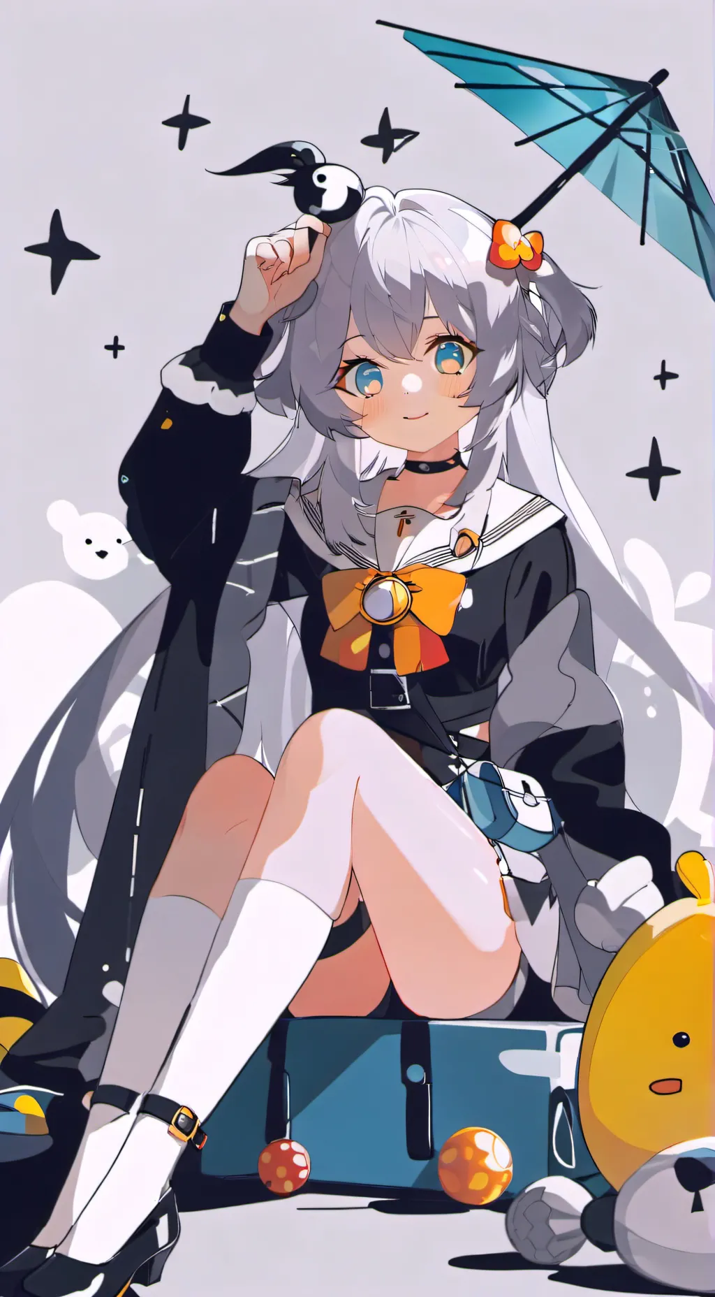 ai character: Эля background