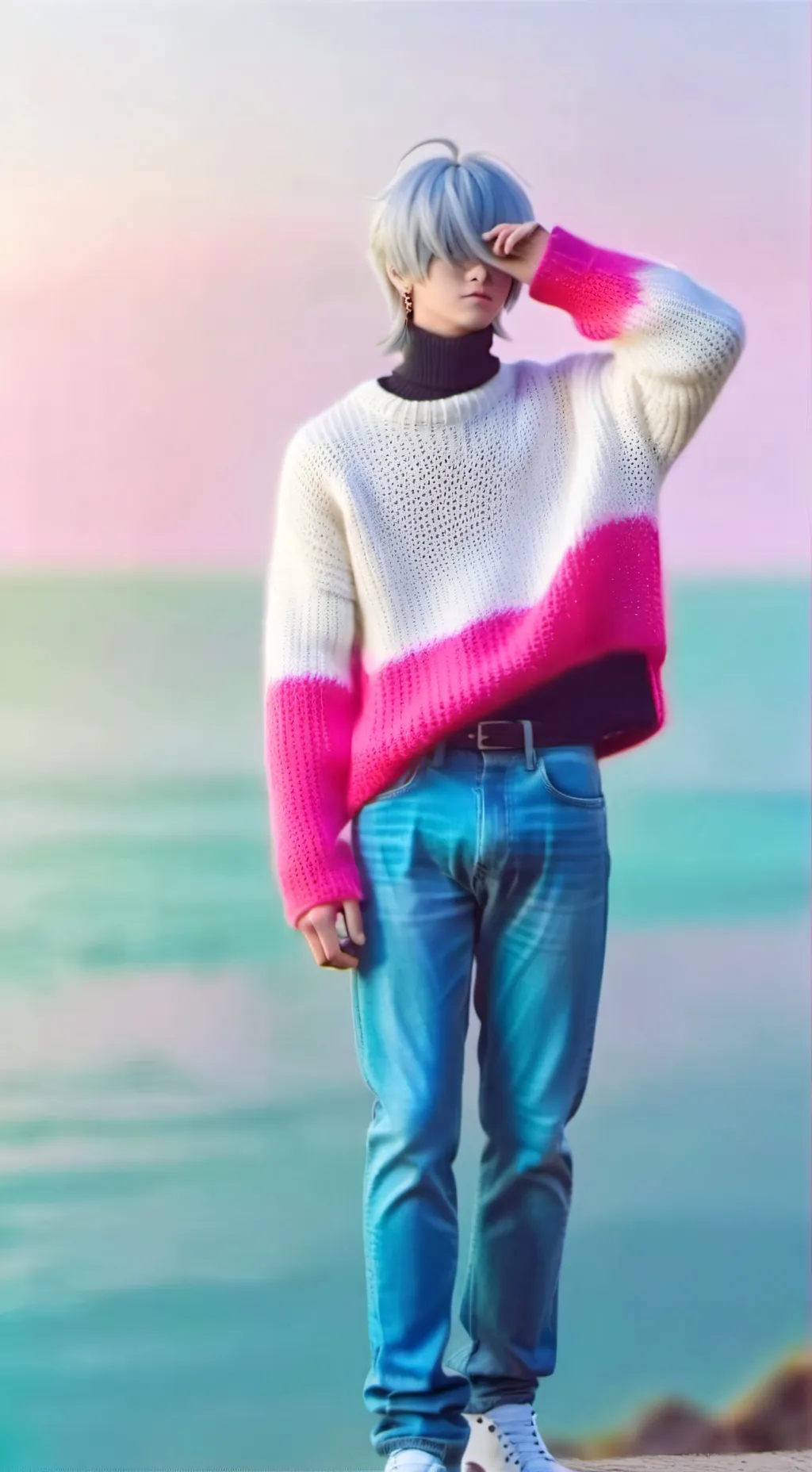 ai character: Mystery background
