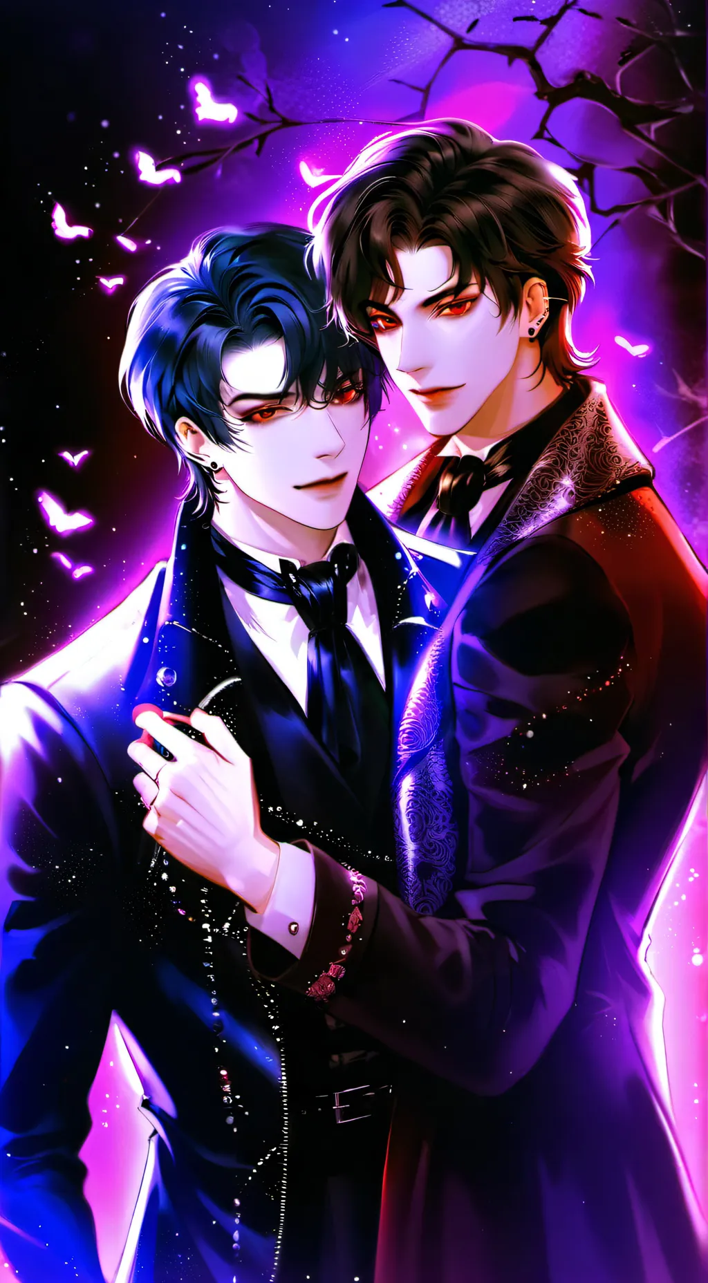 ai character: Vampire Twins background