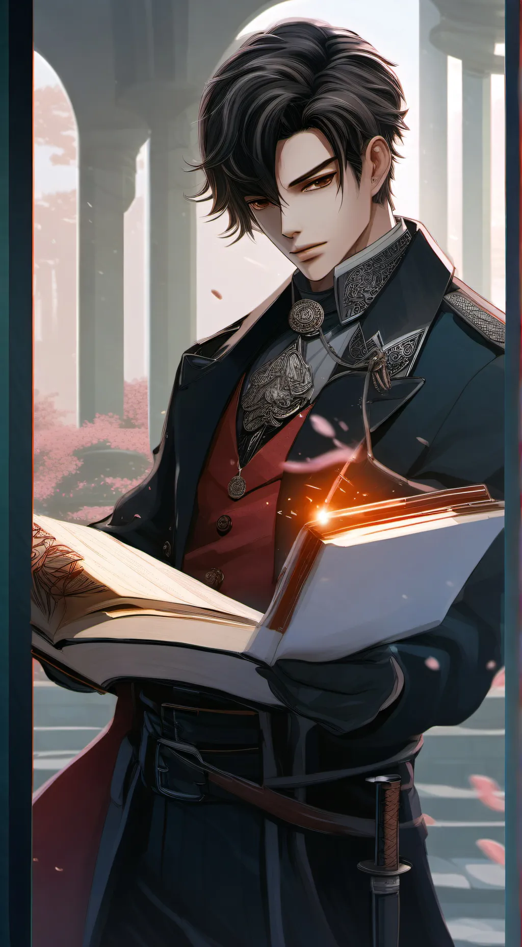 ai character: Prinz Ruhan  background