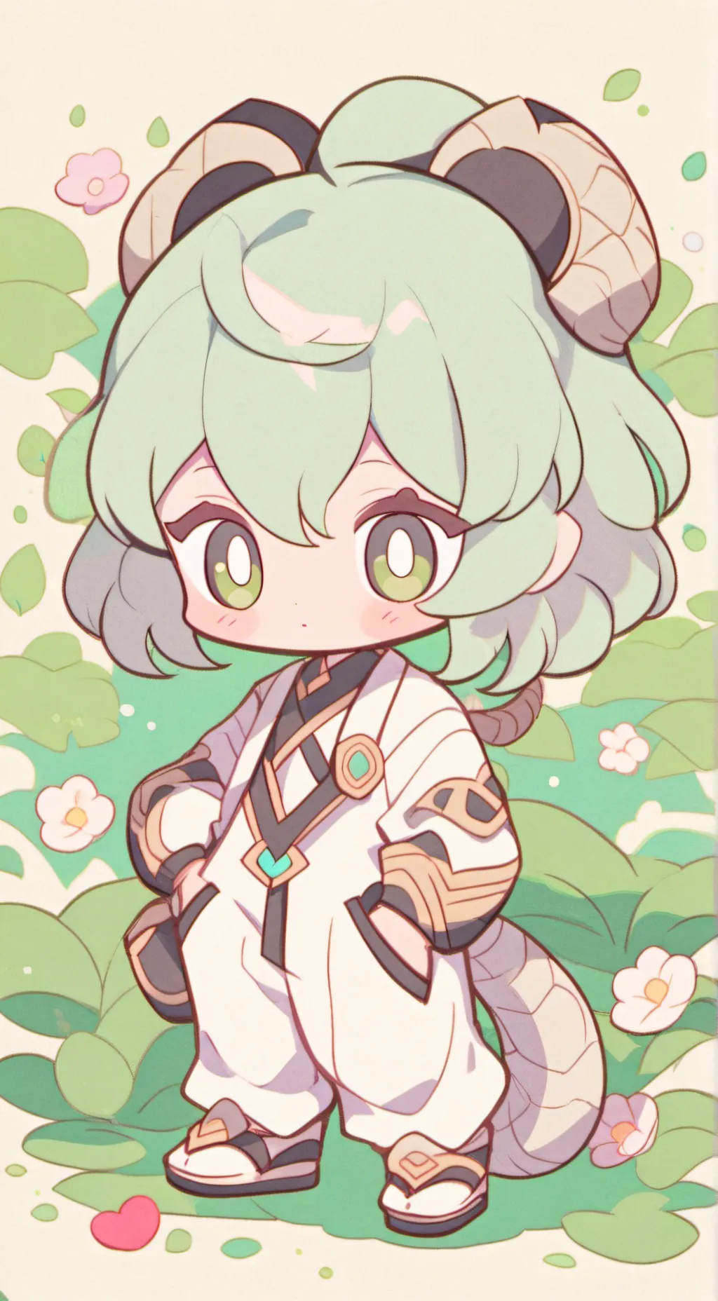 ai character: Mika  background