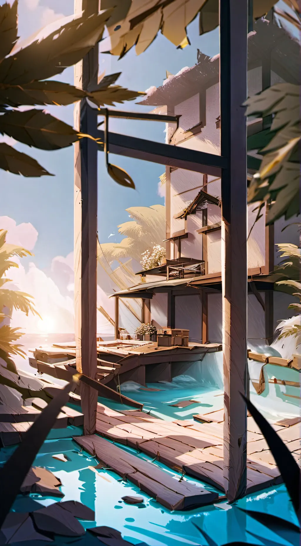 ai character: Drown background