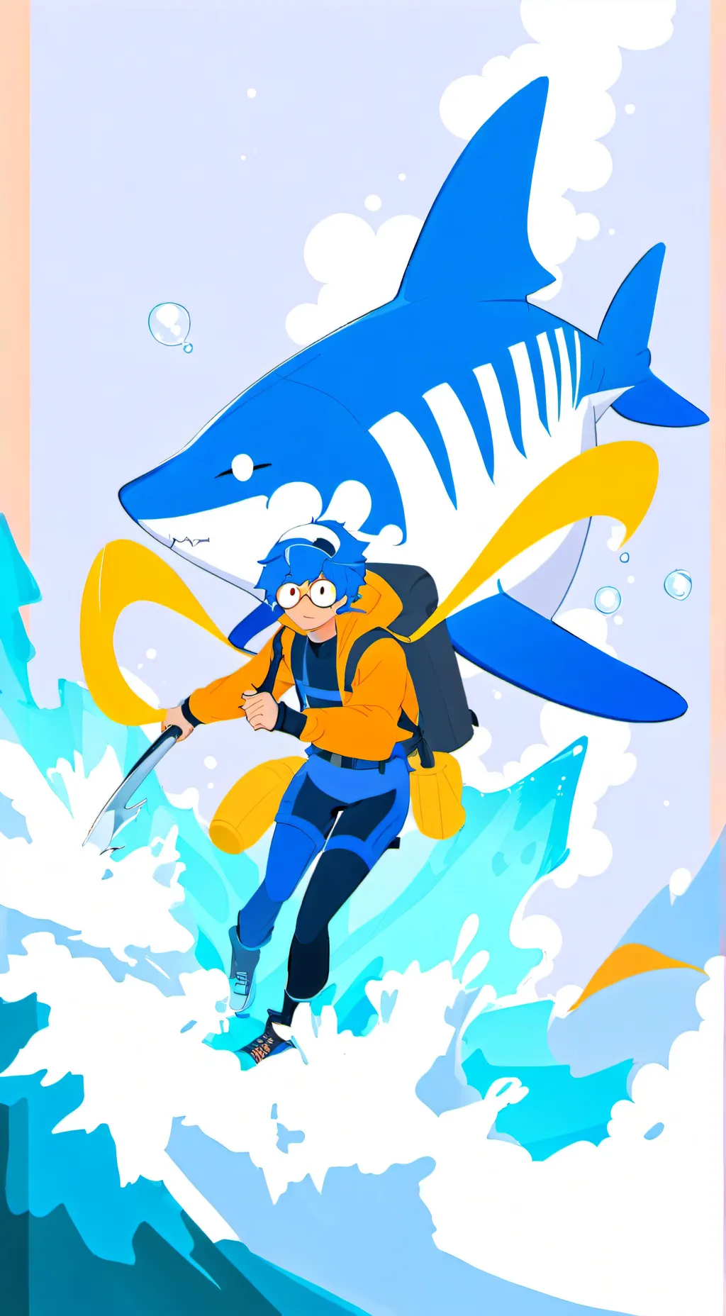 Talkie AI - Chat with Little Shark