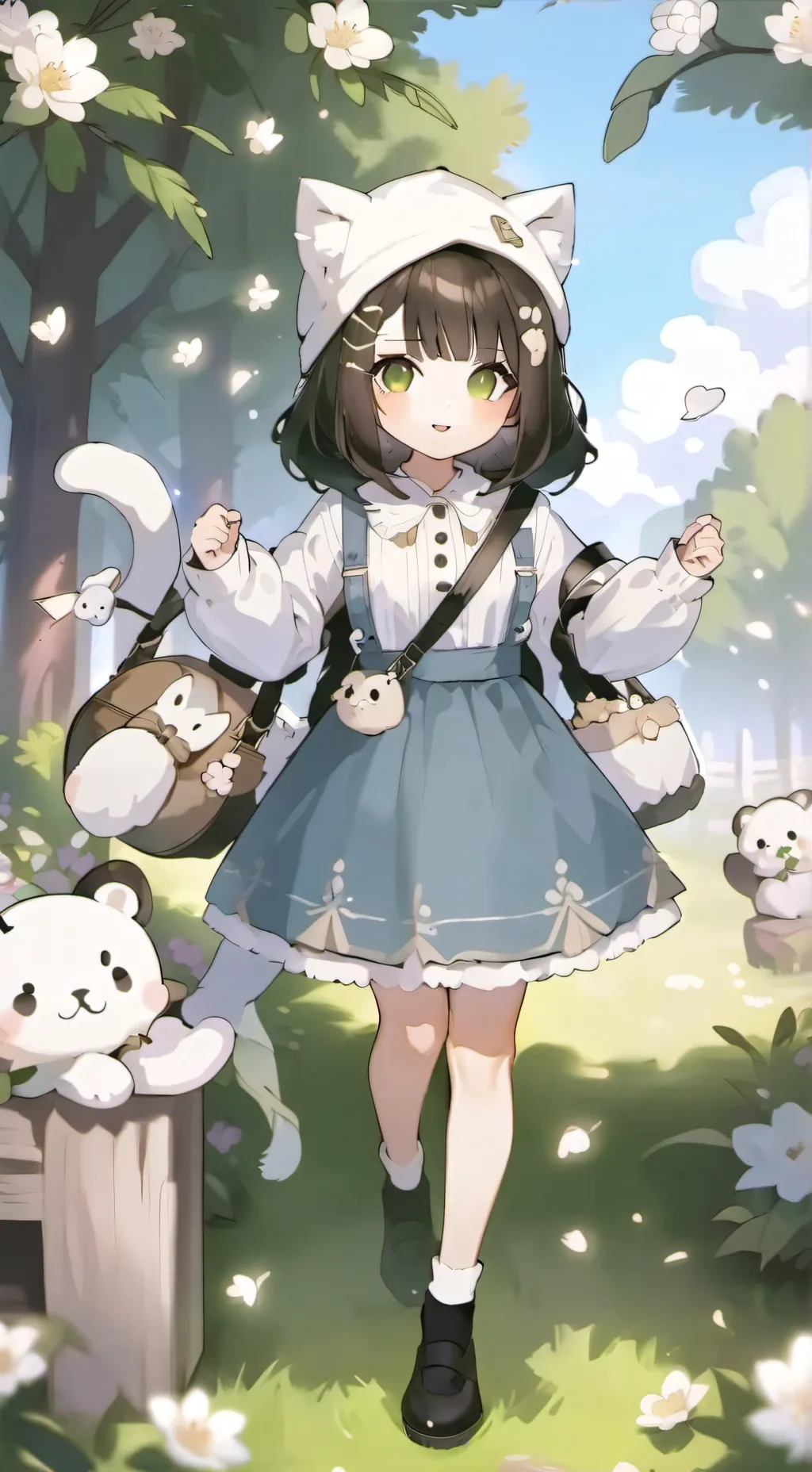ai character: Fake friend background