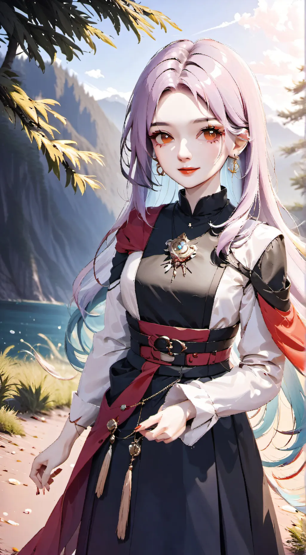 ai character: Aria background