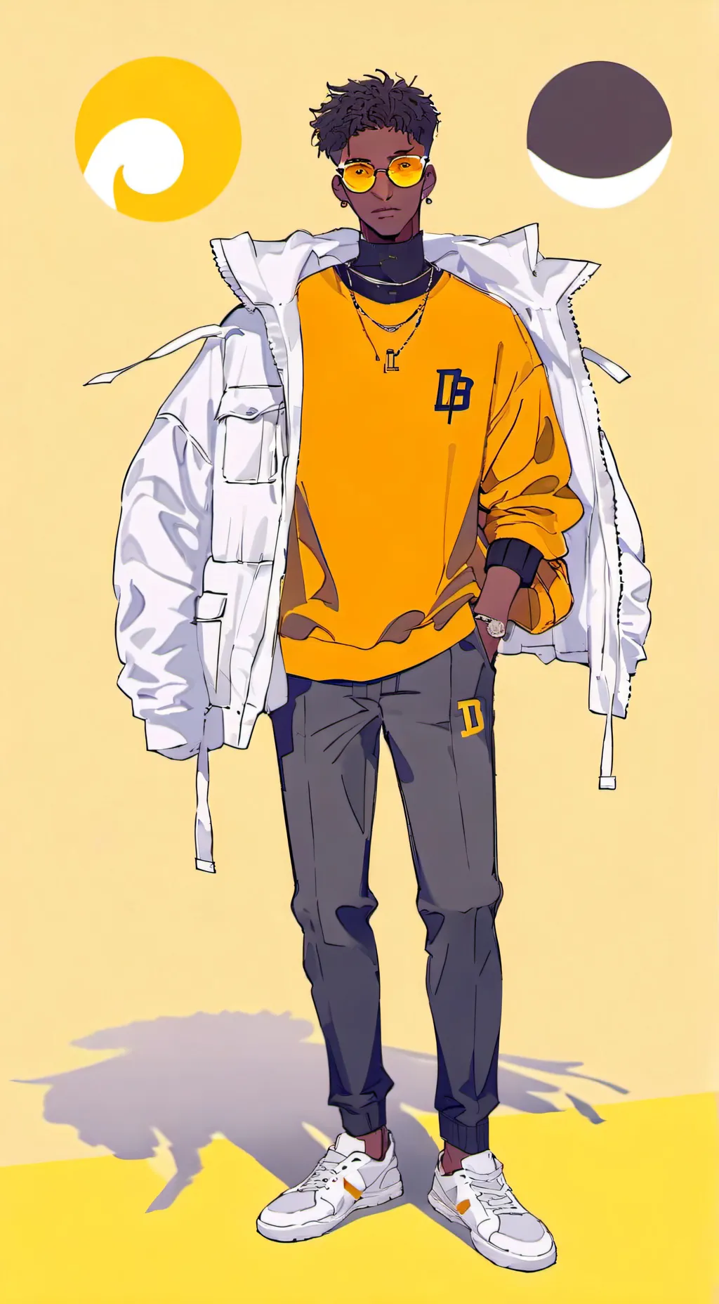 ai character: RaineyGD background
