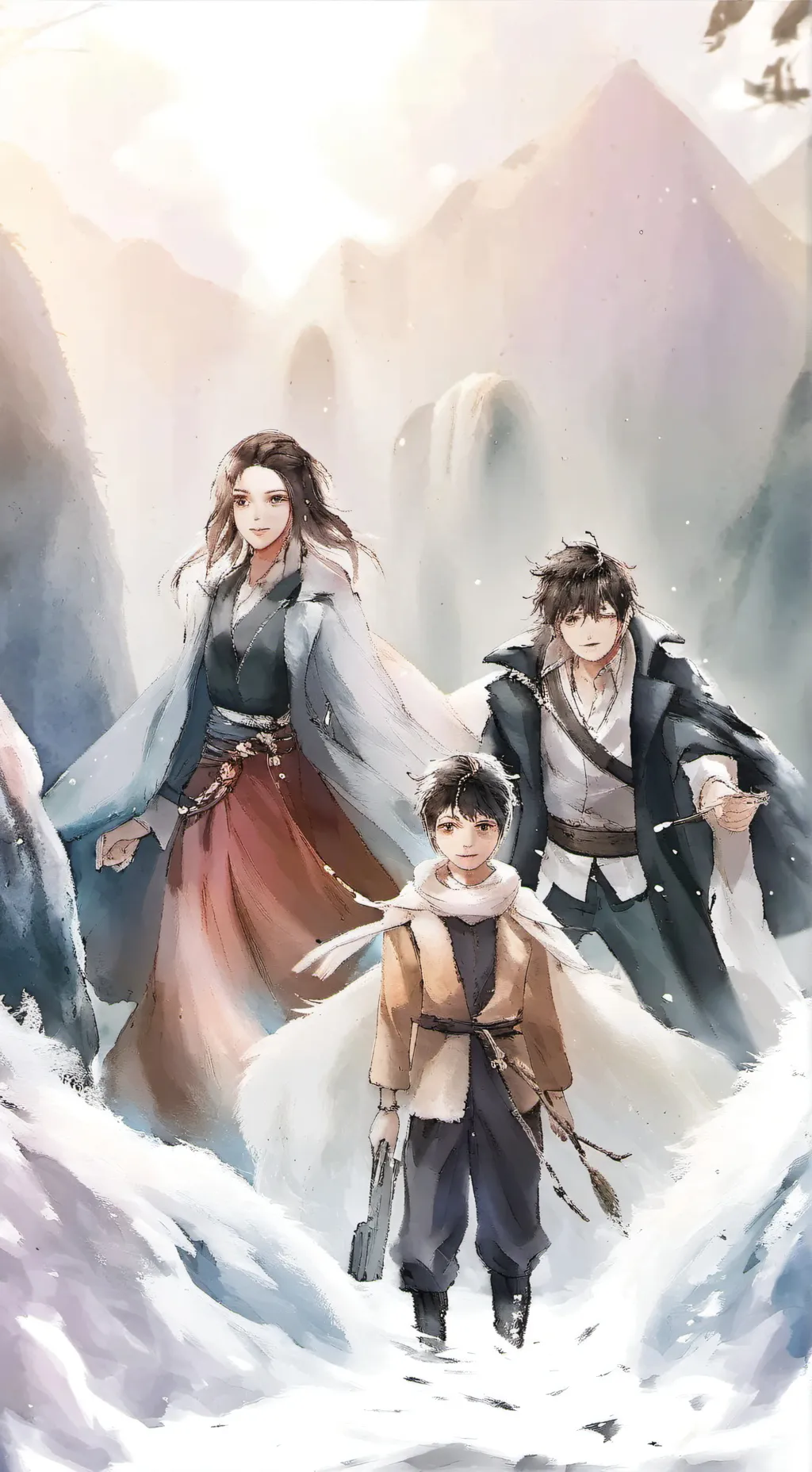 ai character: Sprunki Family  background