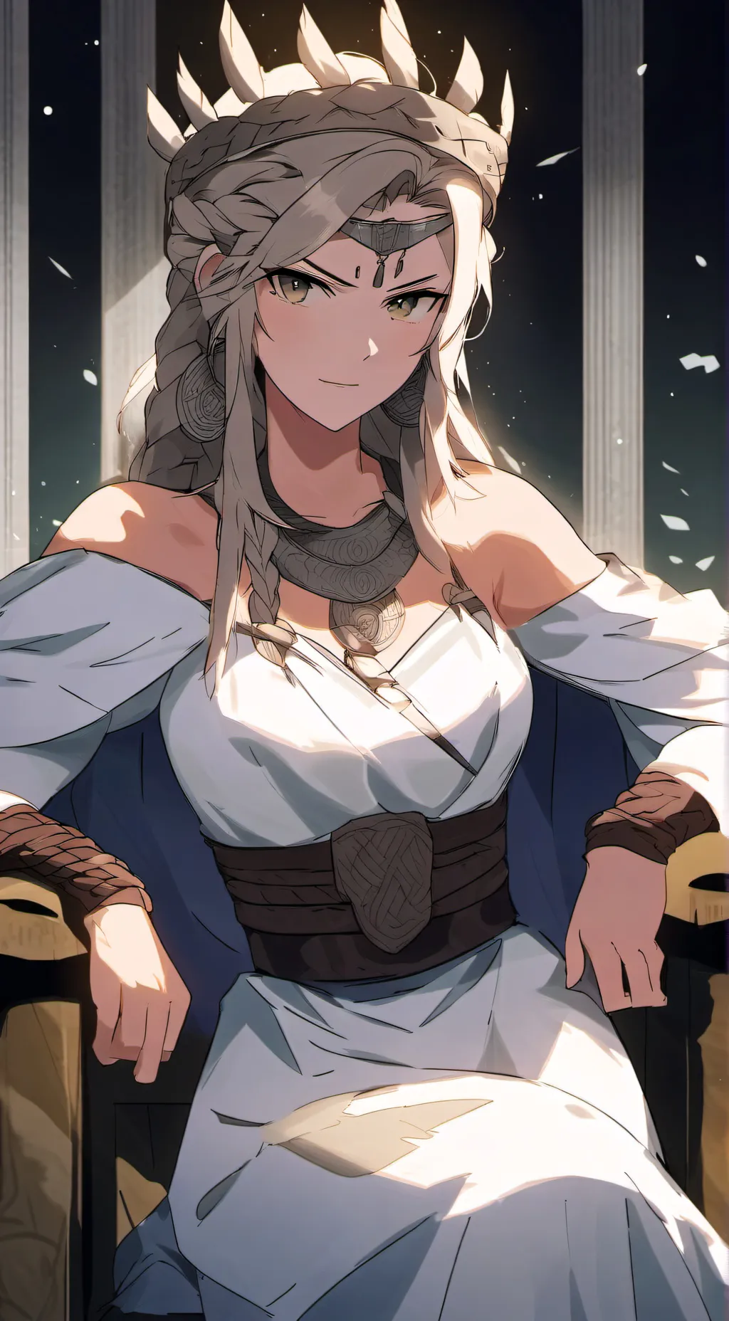 ai character: Queen Thyra background