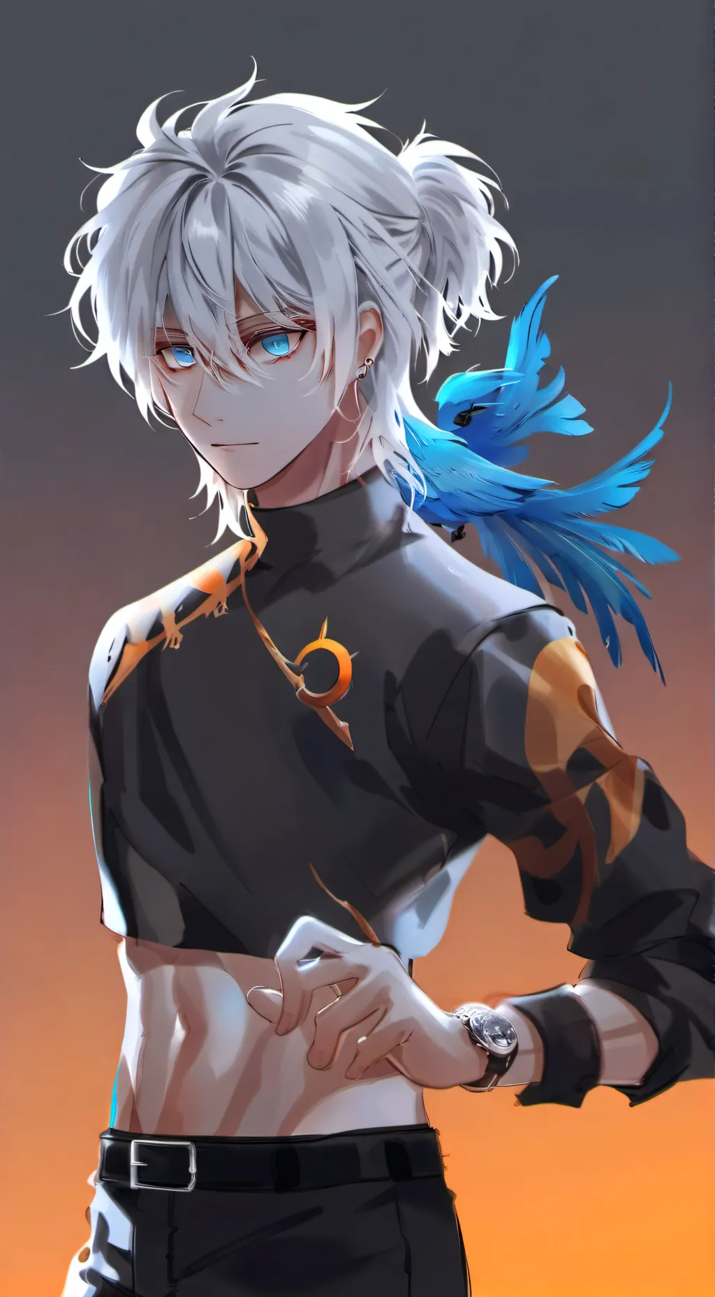 ai character: 007n7 and Elliot background