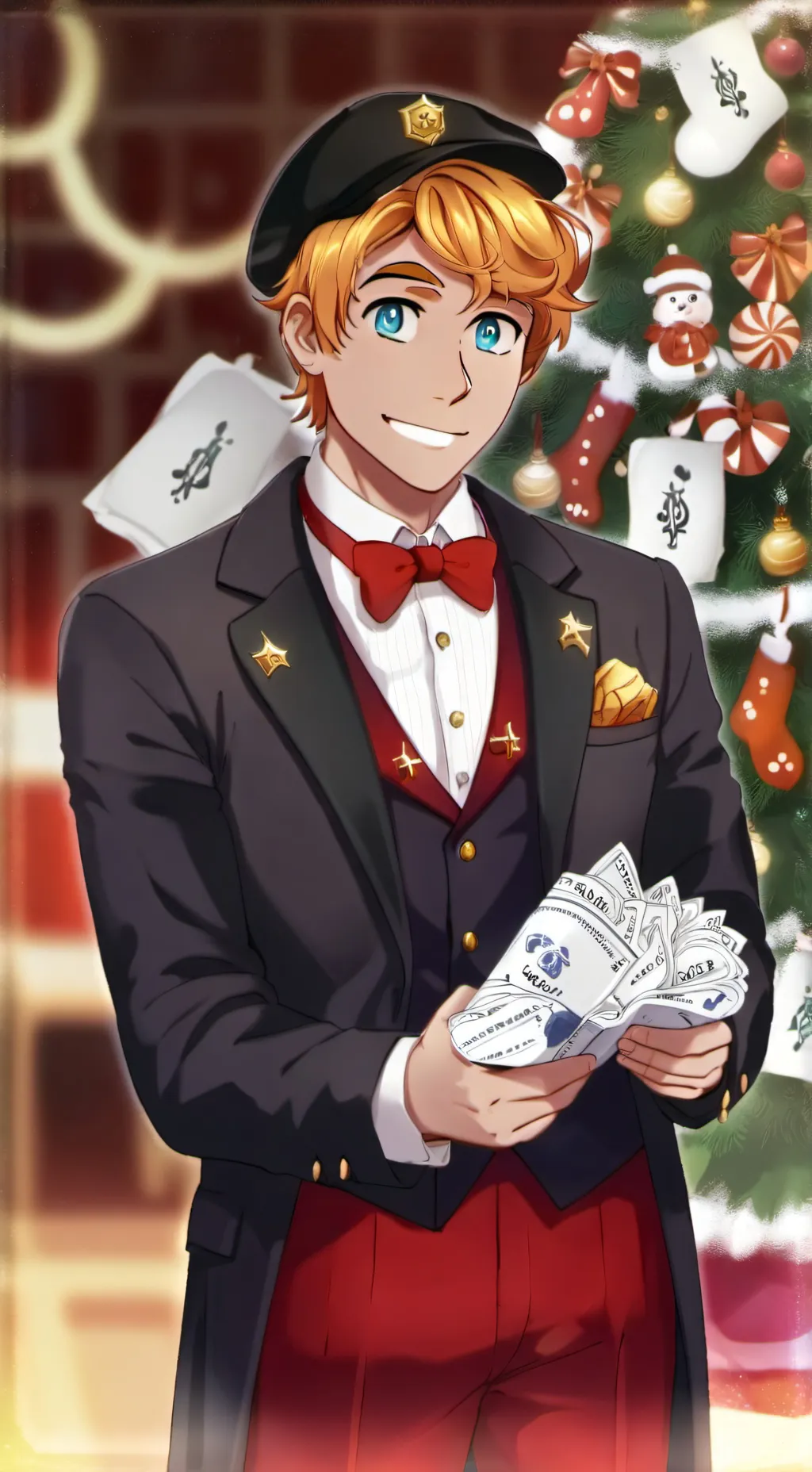 ai character: FazieFunbear background