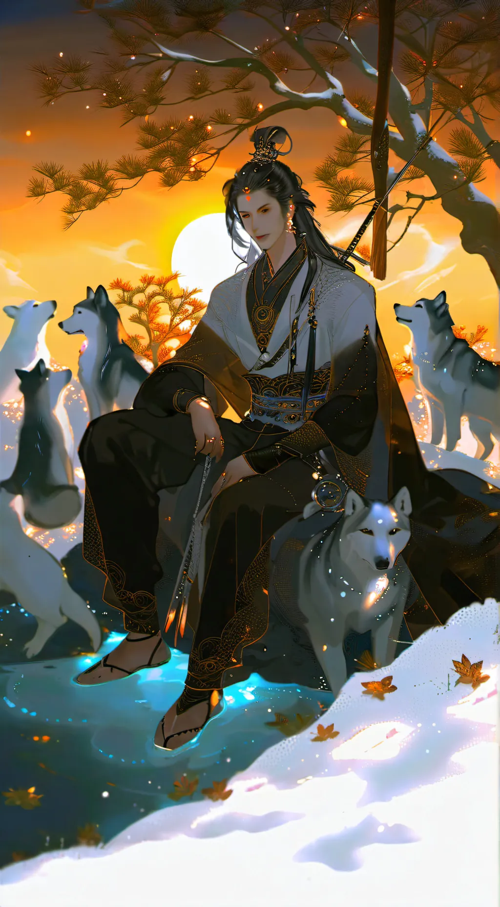 ai character:  u all meet! background