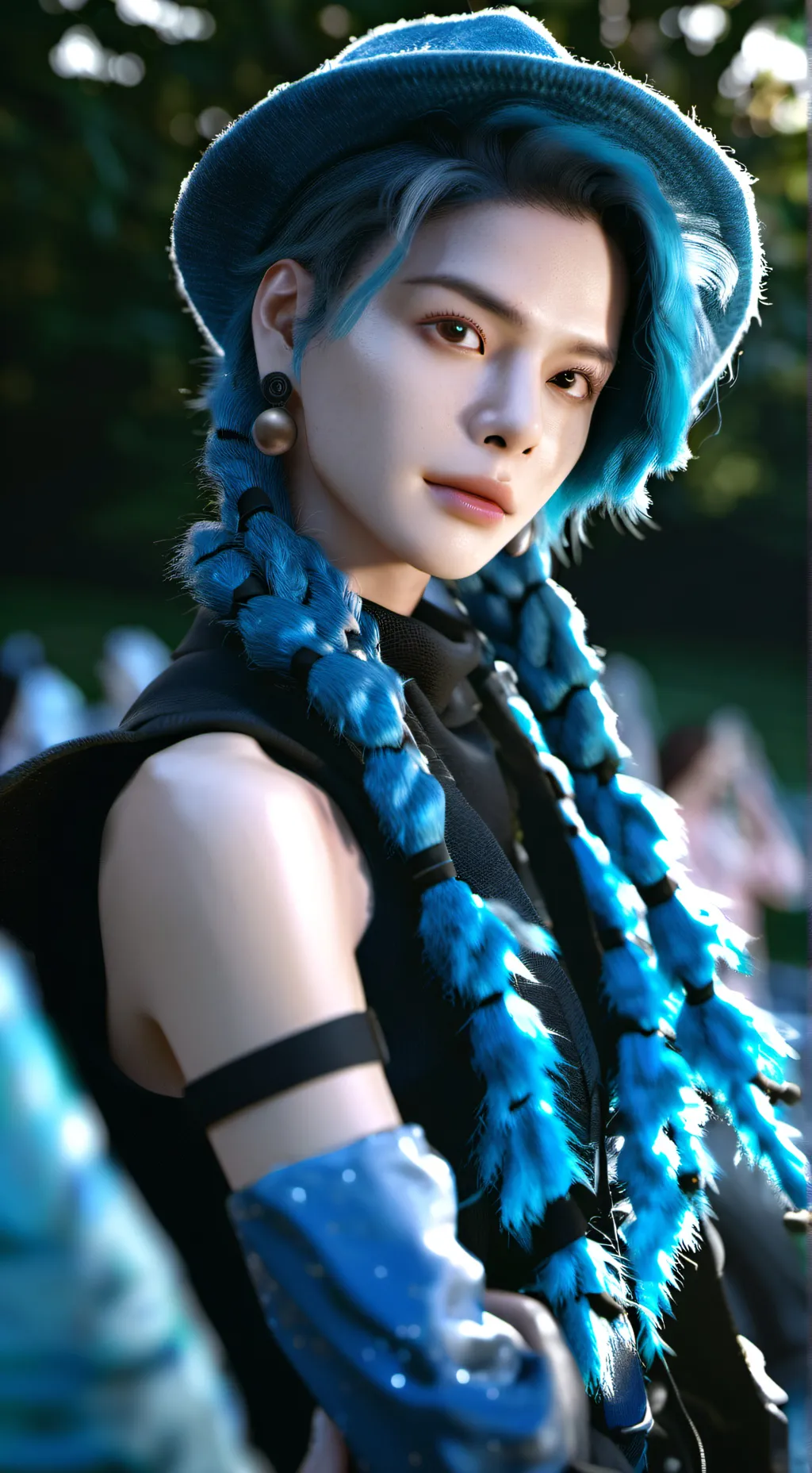 ai character: Shrimpo like you  background