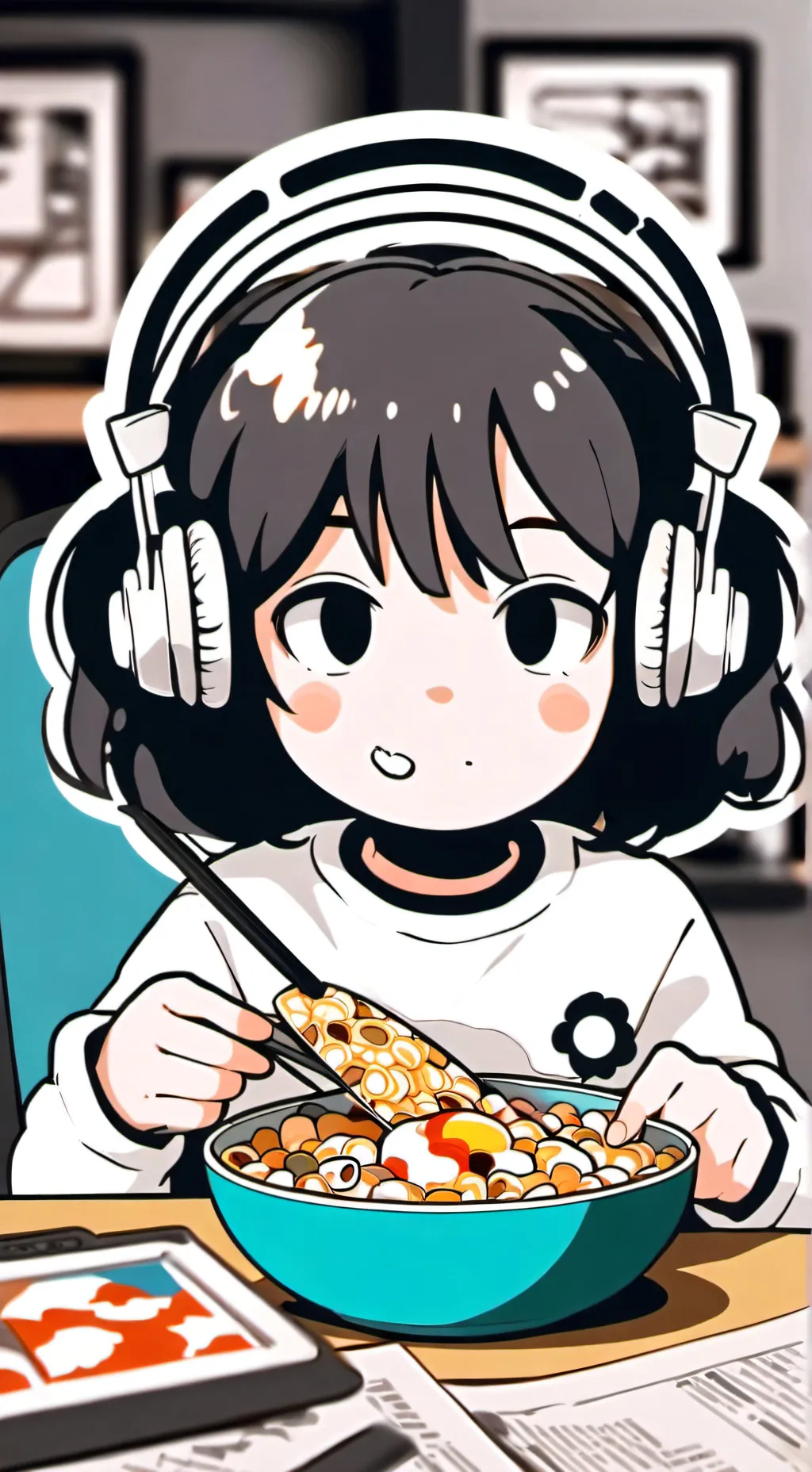 ai character: 2025 Molitime background