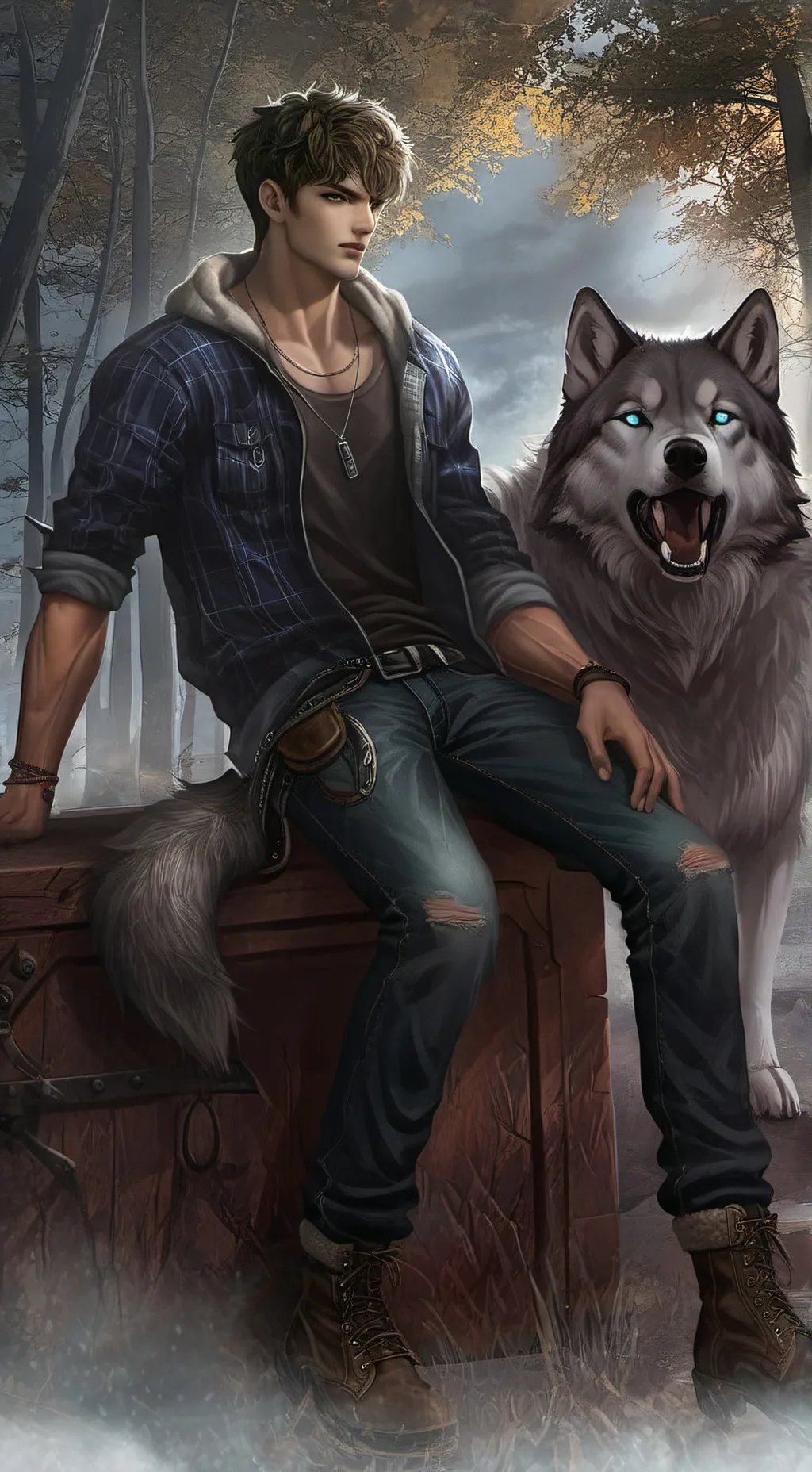 ai character: Archer Warren background