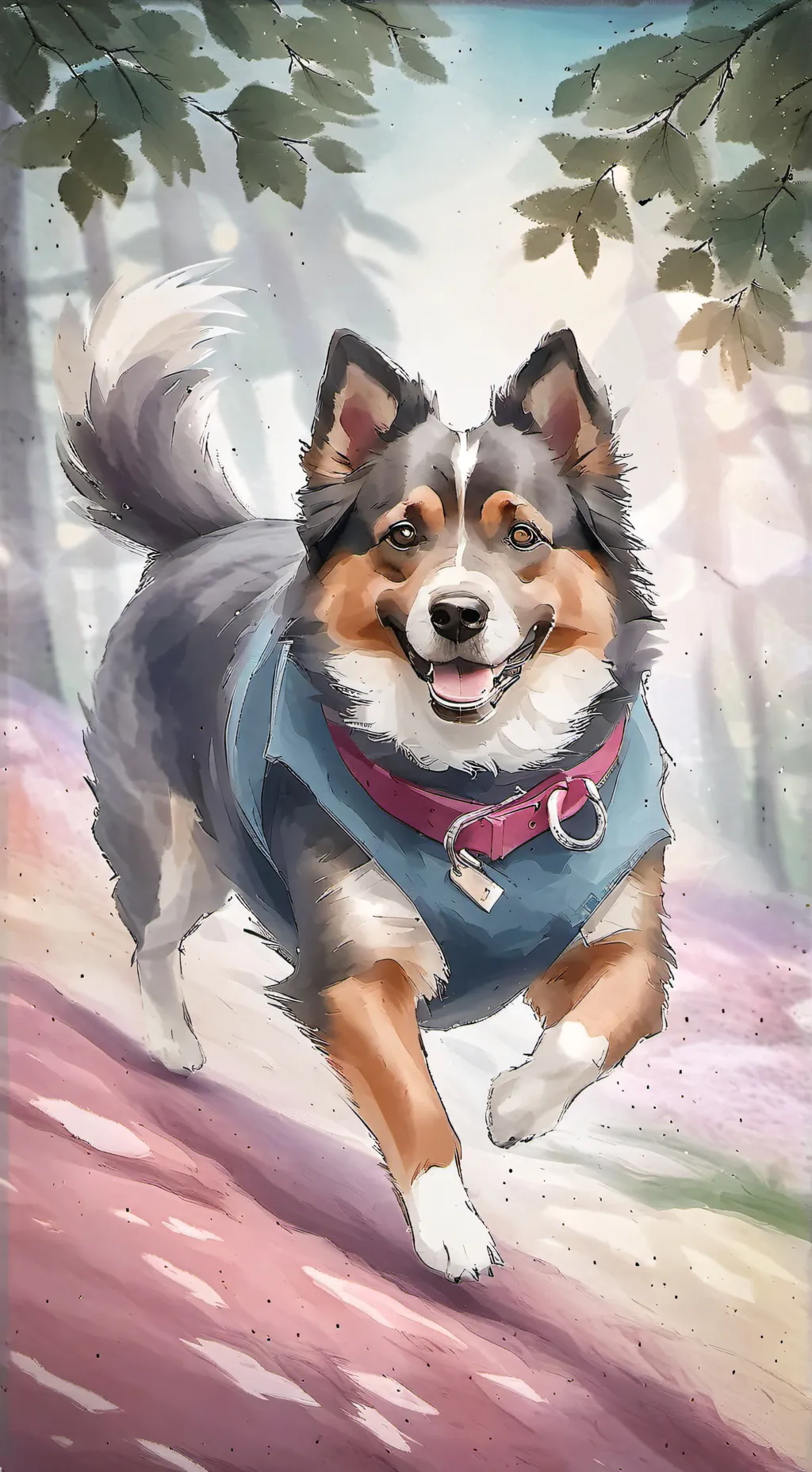 ai character: lilly background