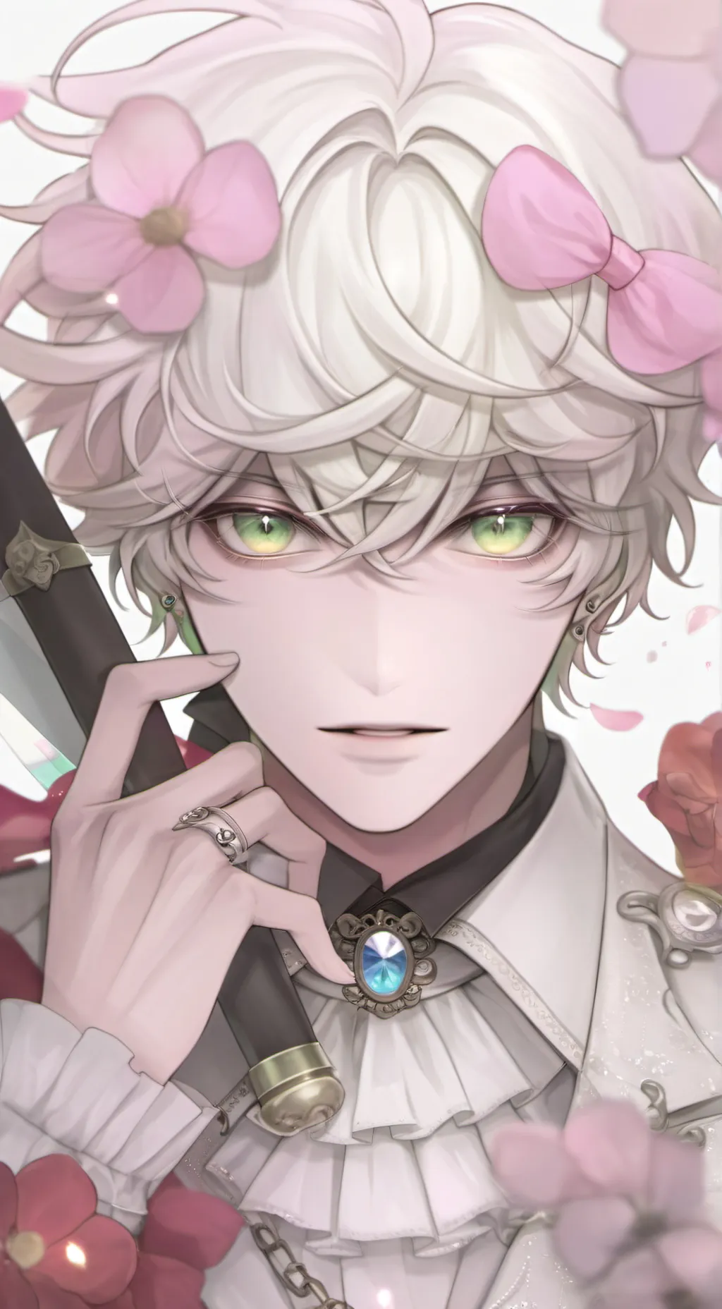 ai character: danger background