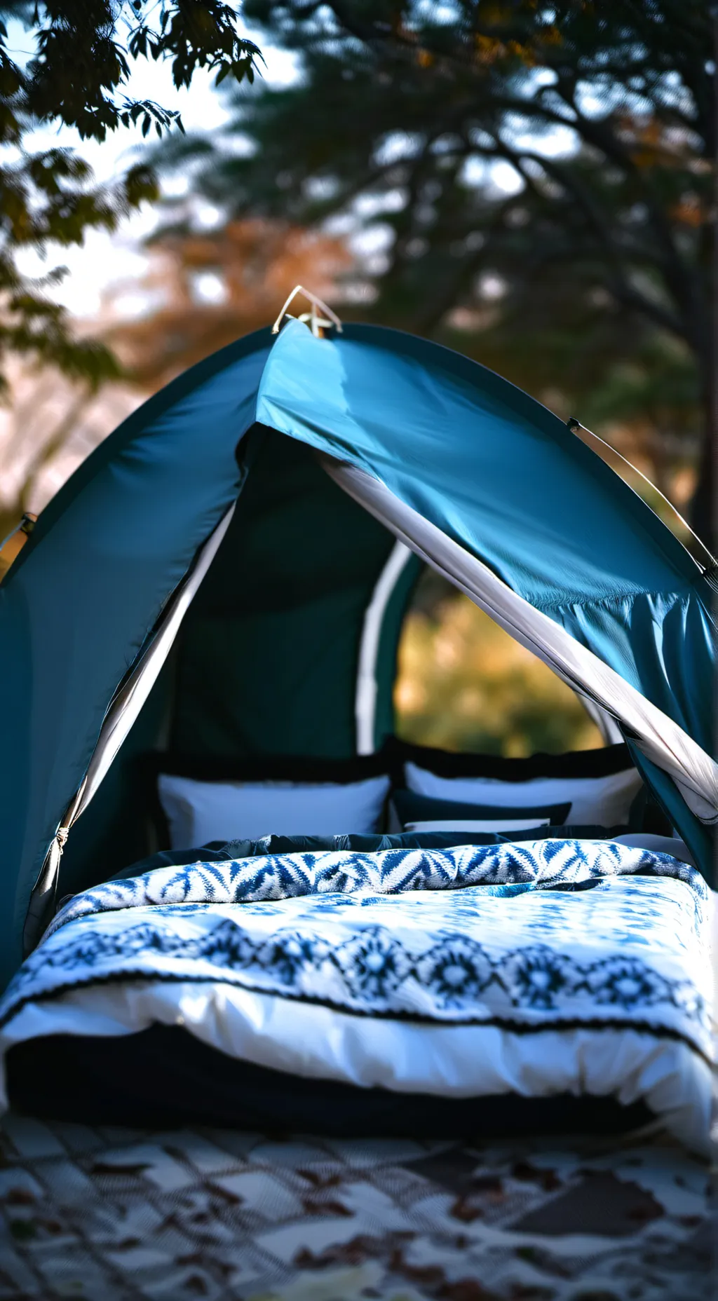 ai character: Mha Camping Trip background