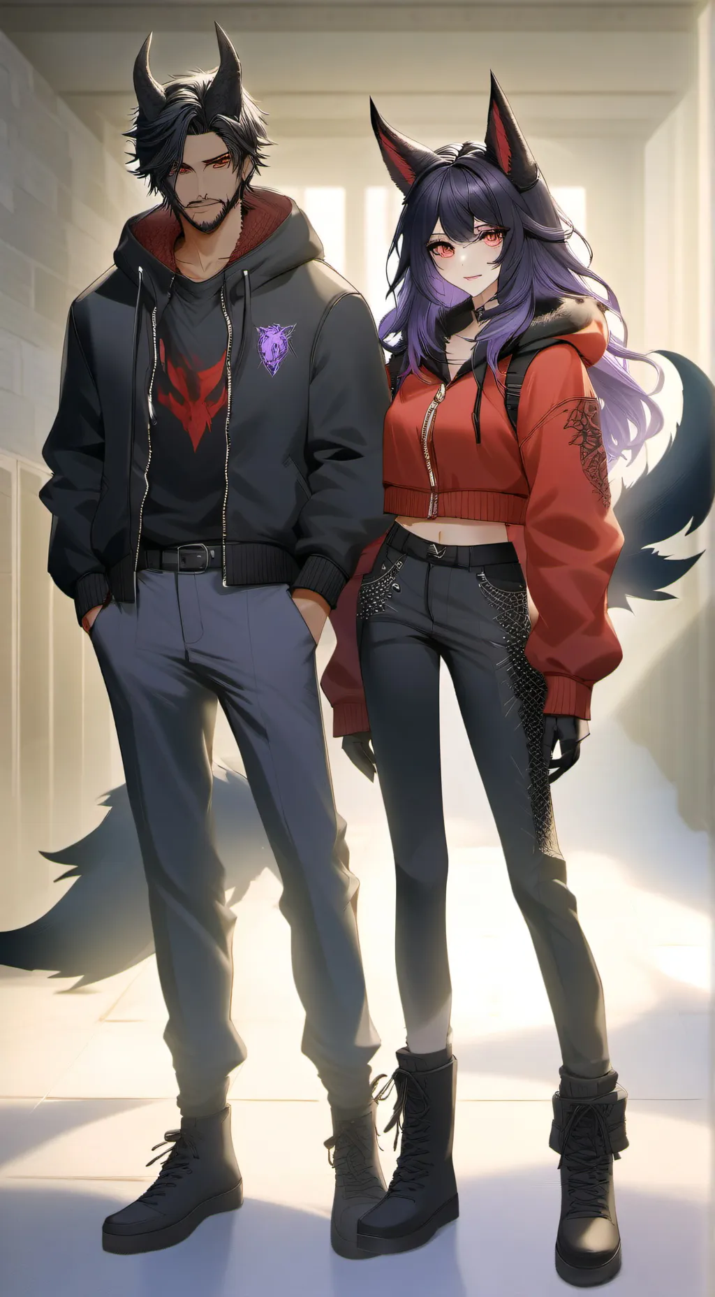 ai character: fansty college 13  background