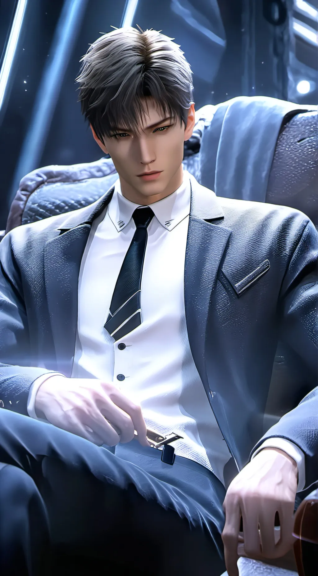 ai character: Adrian background
