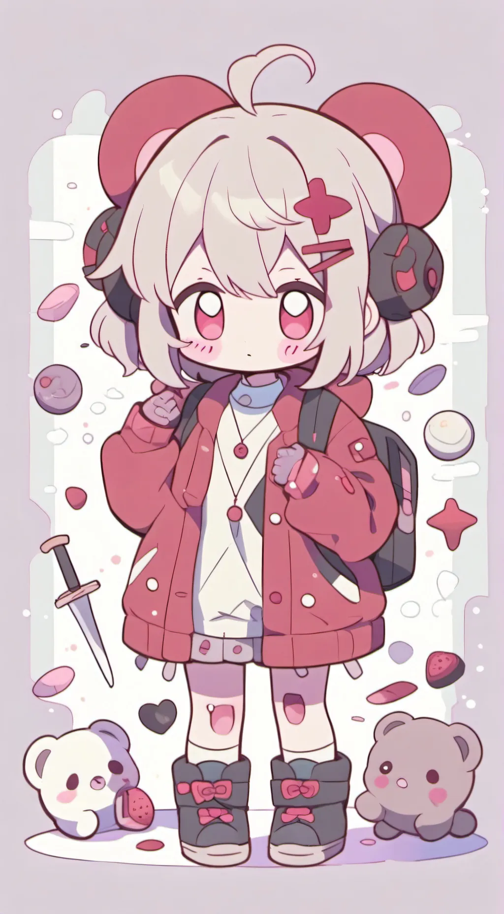 ai character: You are not ok... background