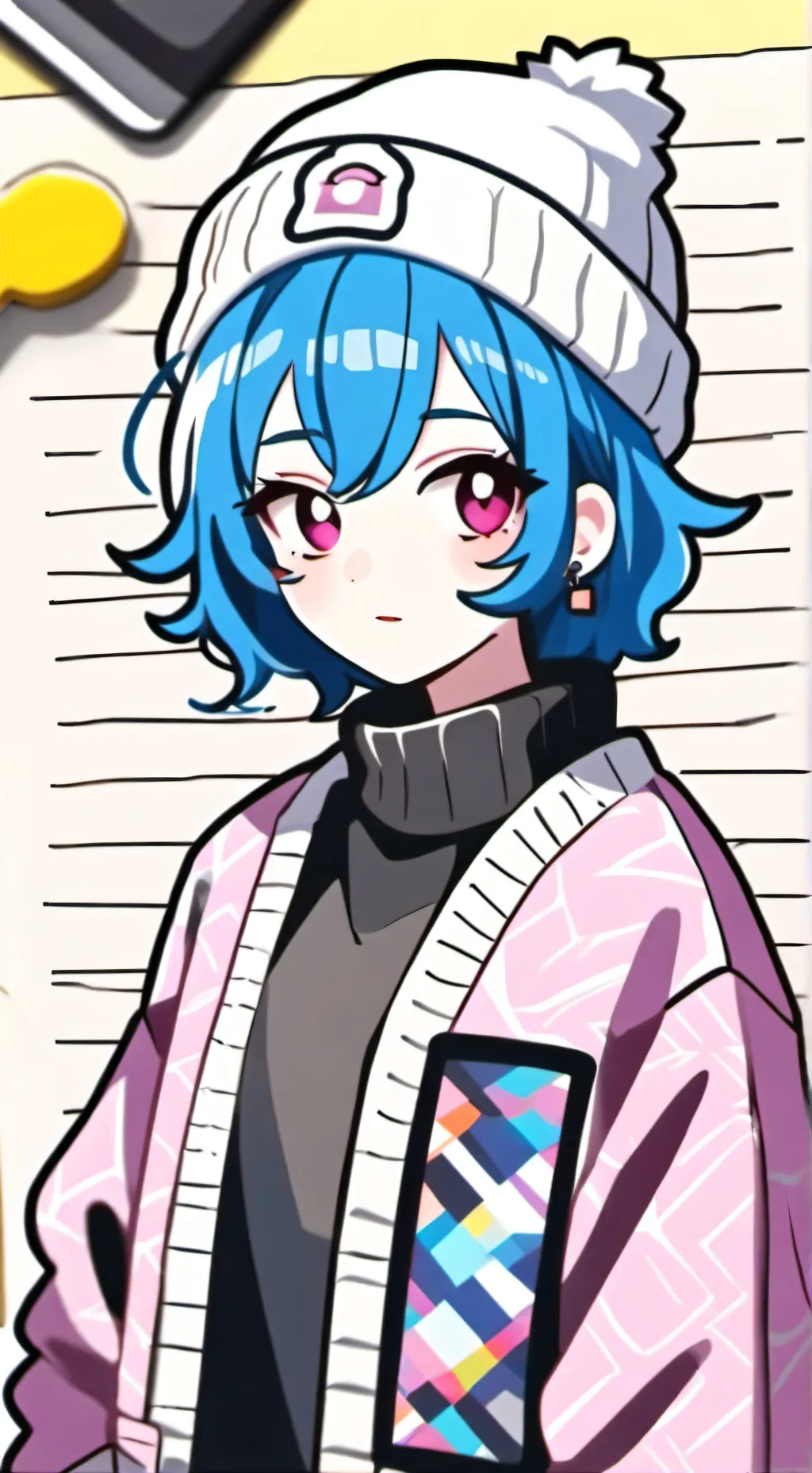 ai character: baby saja background