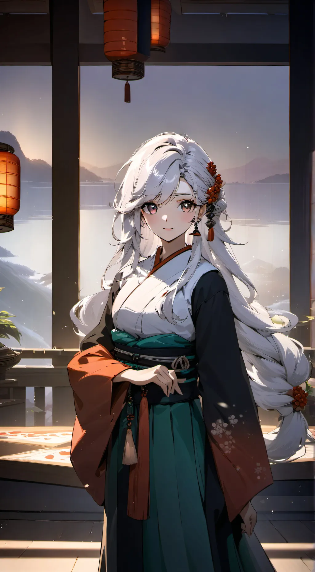 ai character: Ally  background