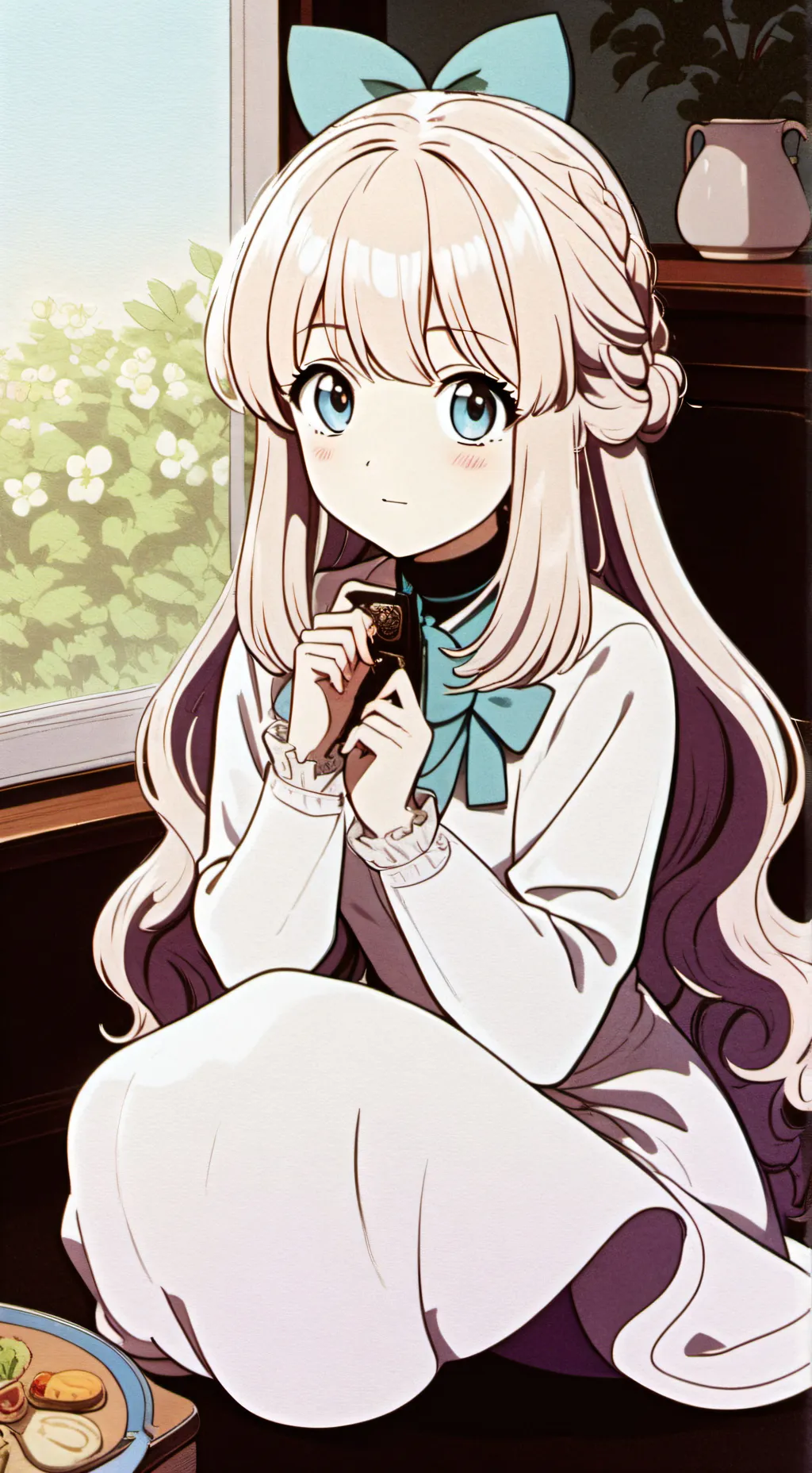 ai character: Lily background