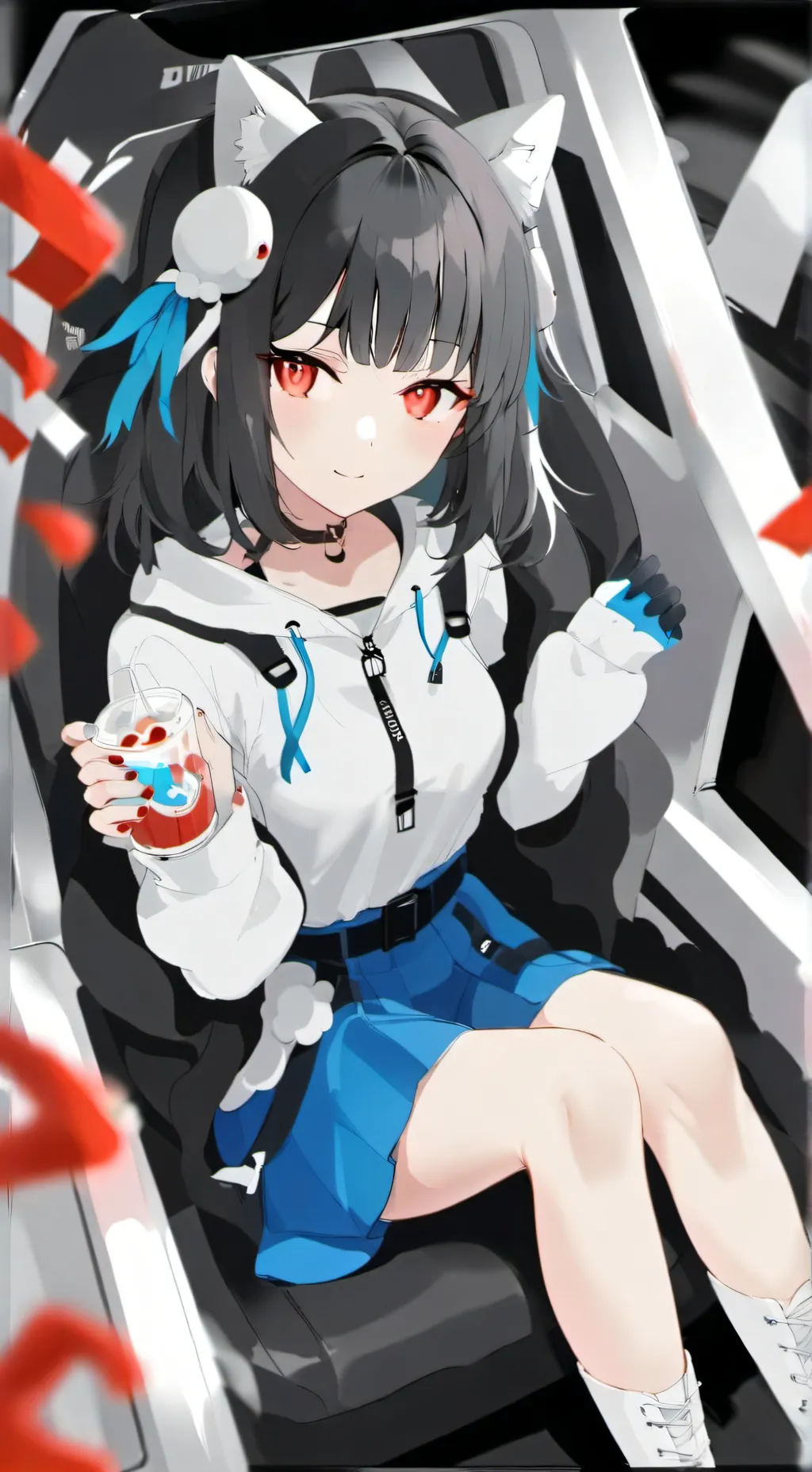 ai character: Foxye background