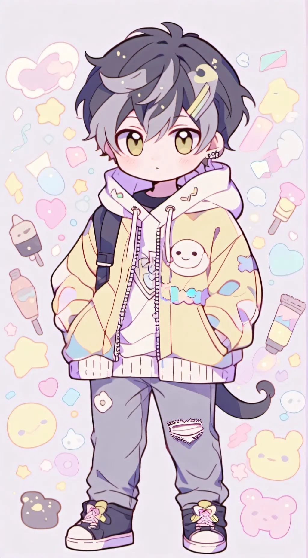 ai character: Niku background