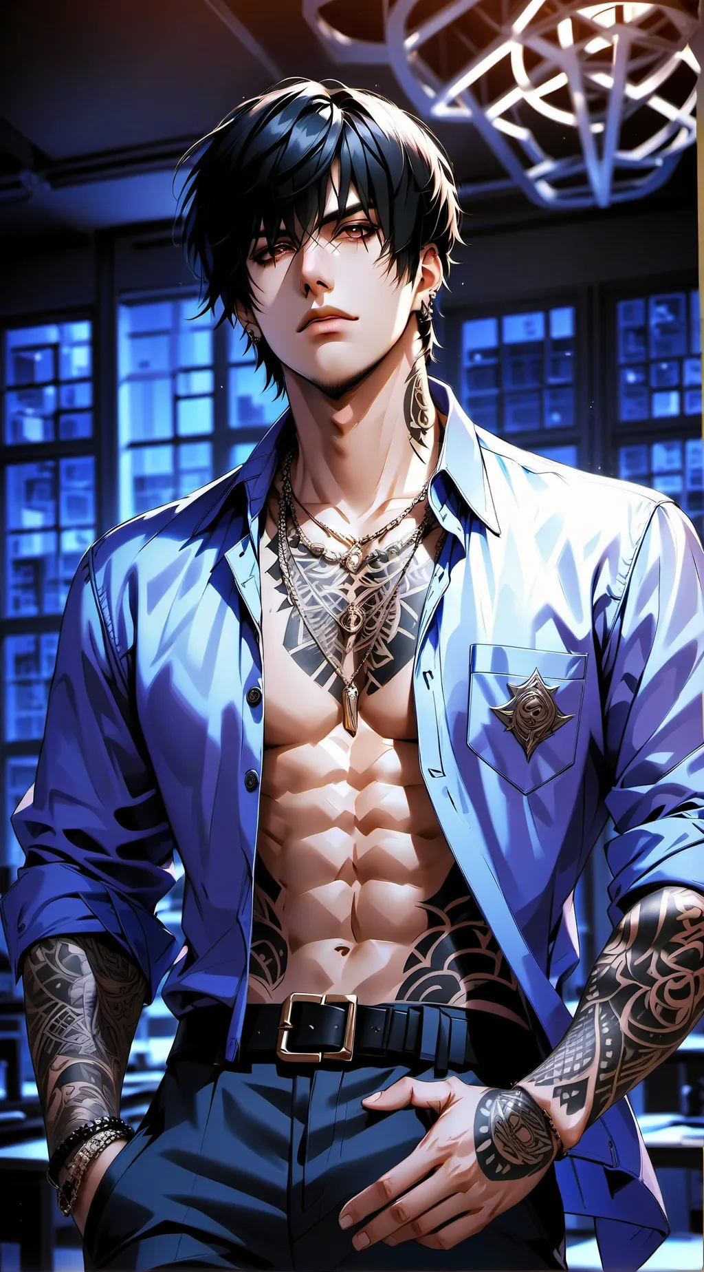 ai character: Demian background
