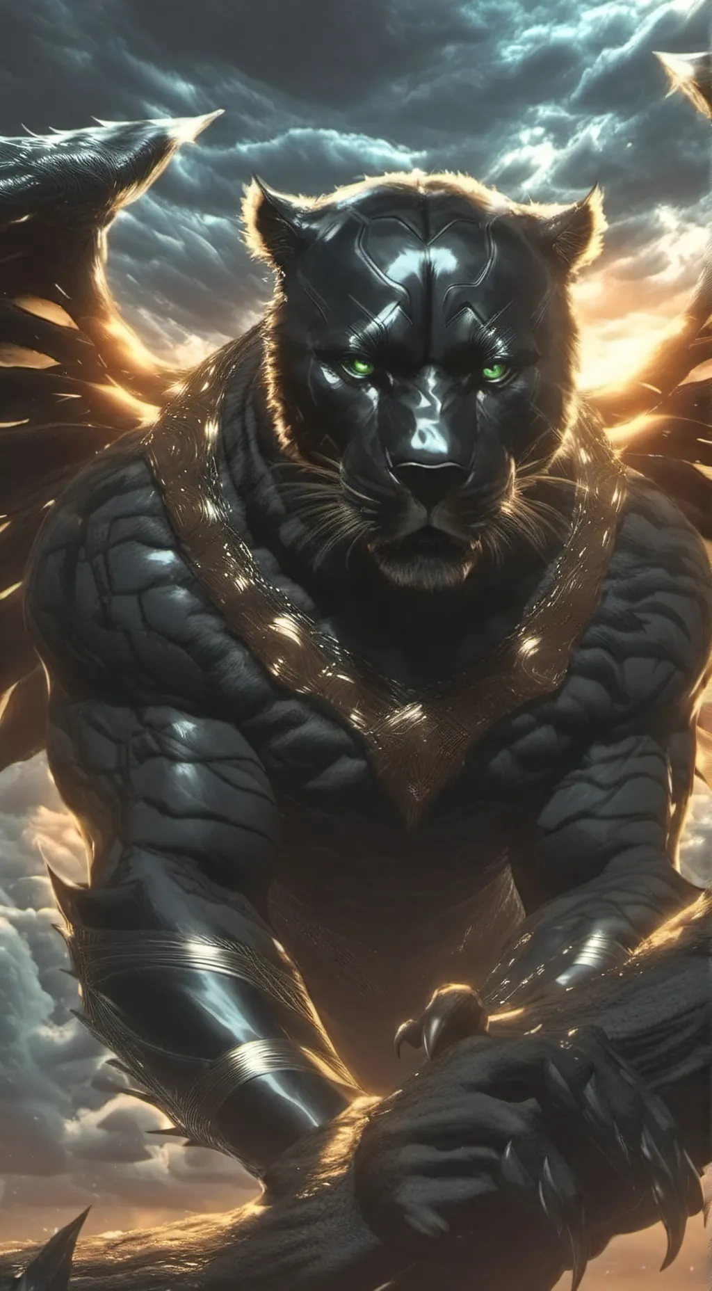 ai character: Oscuro background