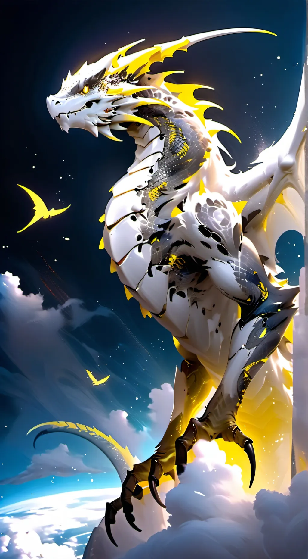 ai character: 《. scaley .》 background