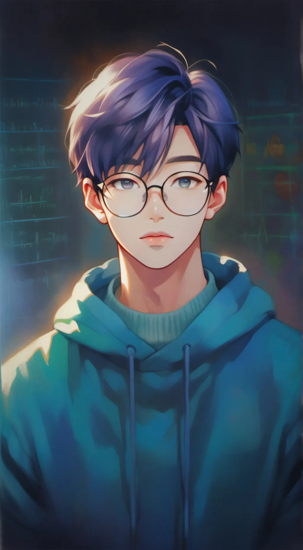 ai character: zack❤️❤️ background