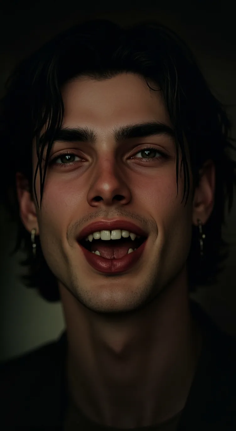 ai character: Ashton Vampire  background