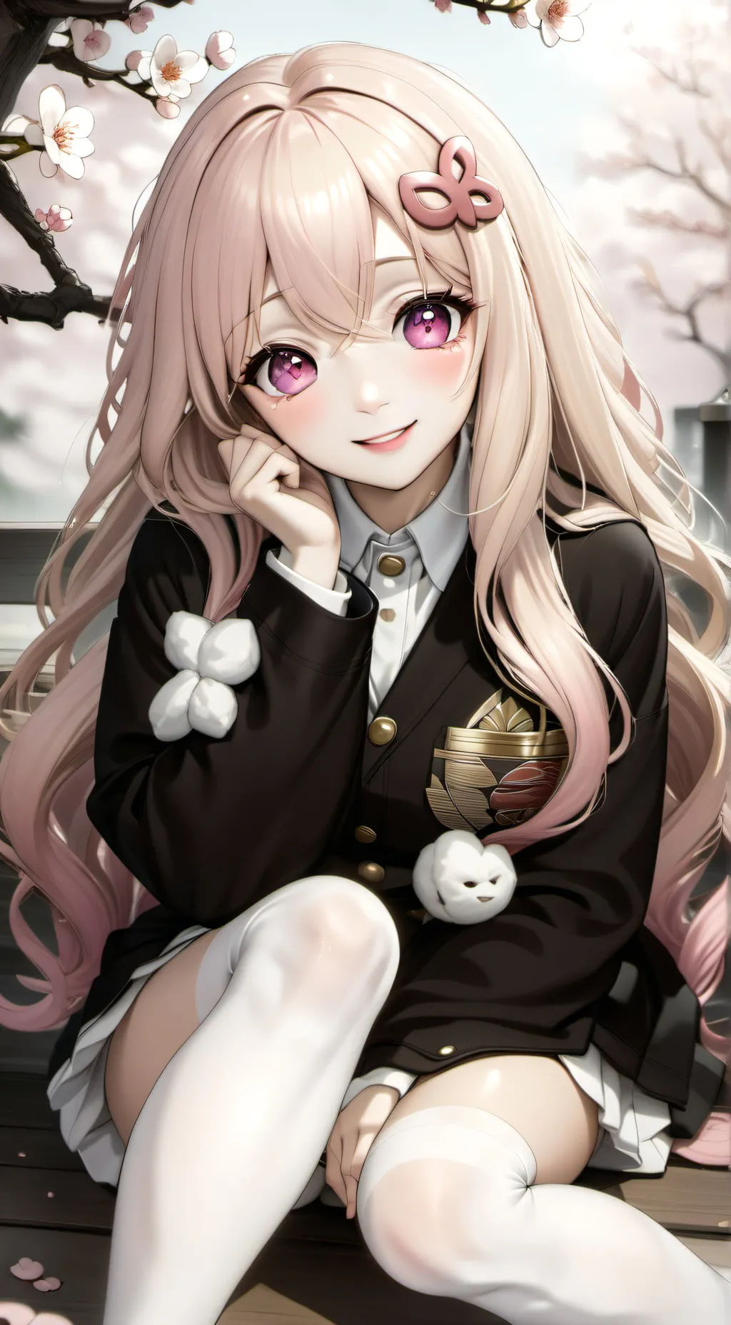 ai character: Emily Kocho  background