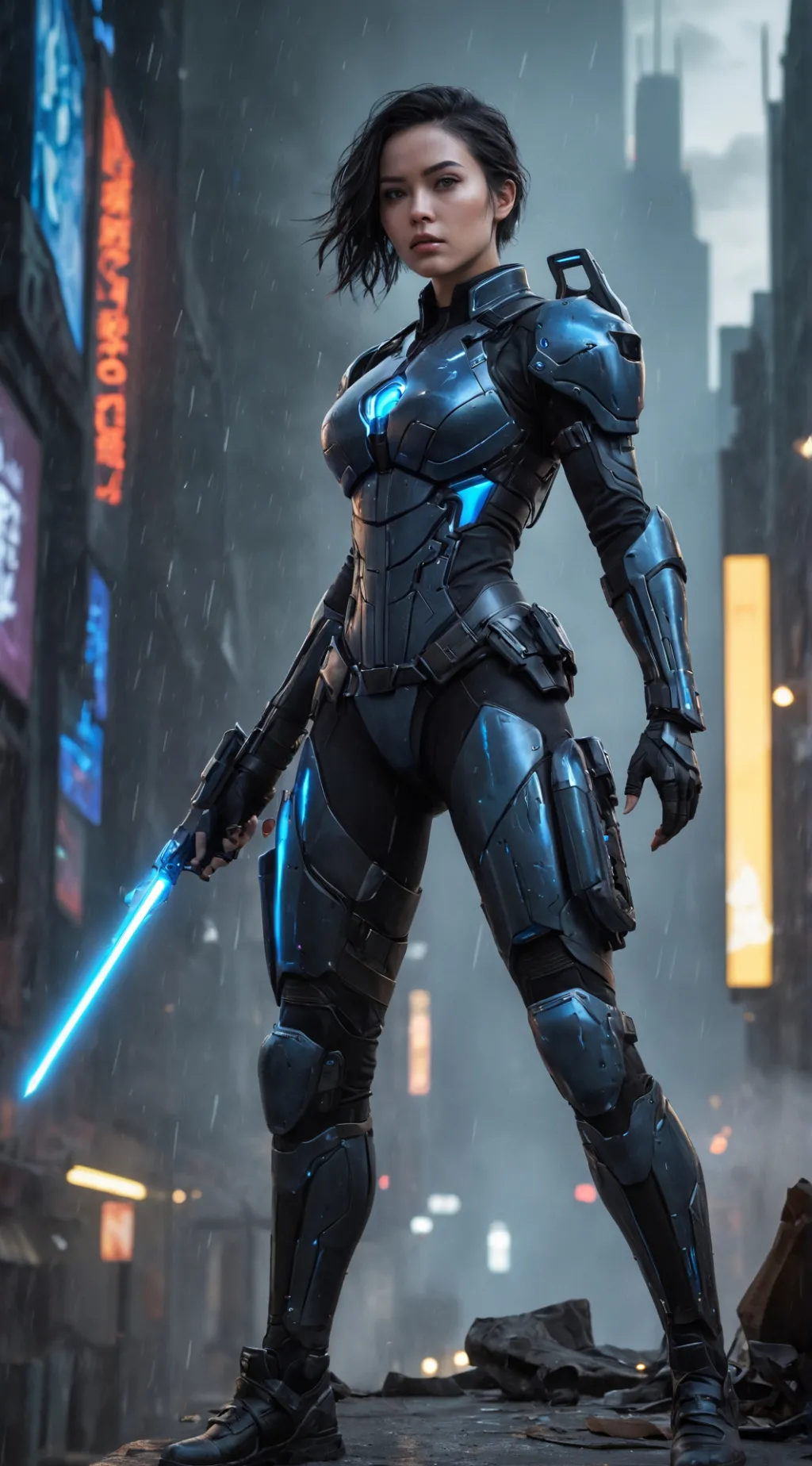 ai character: Kaela Voss background