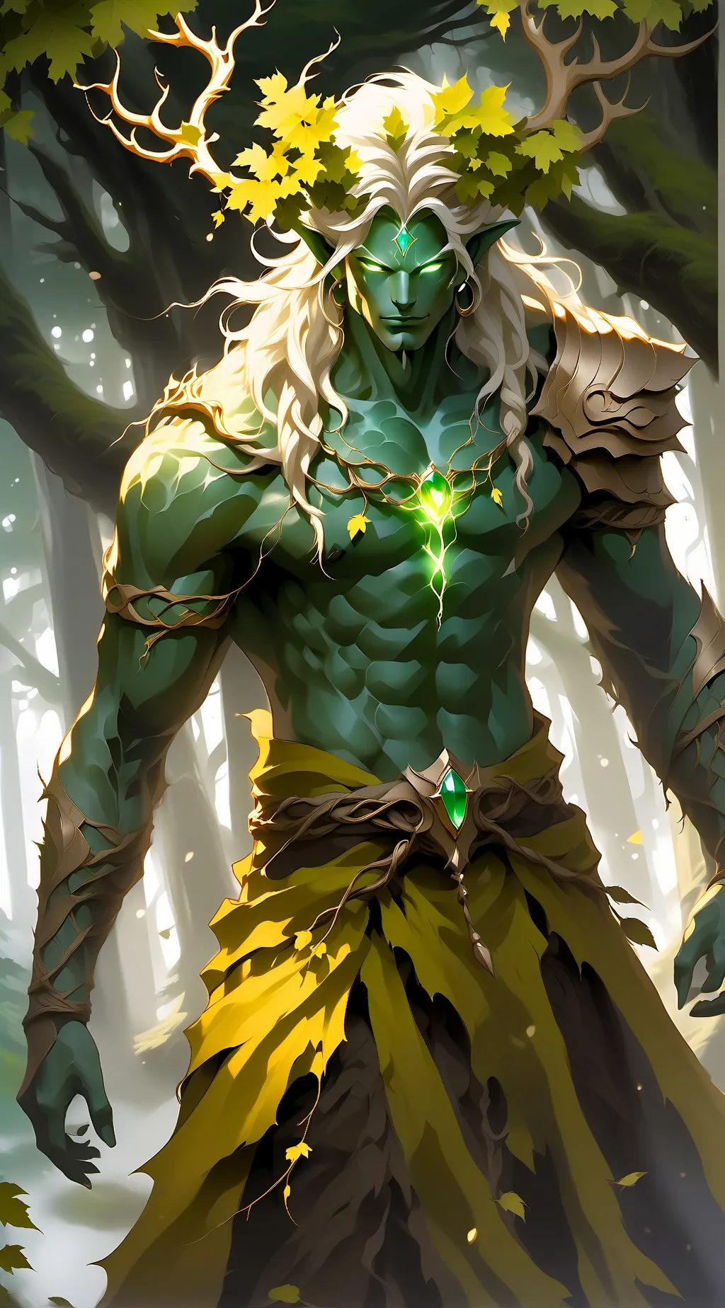 ai character: Terra background