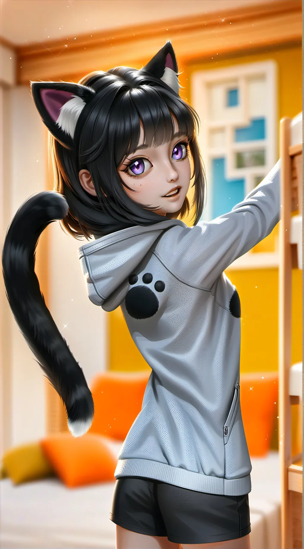 ai character: NekoBite Spirit background