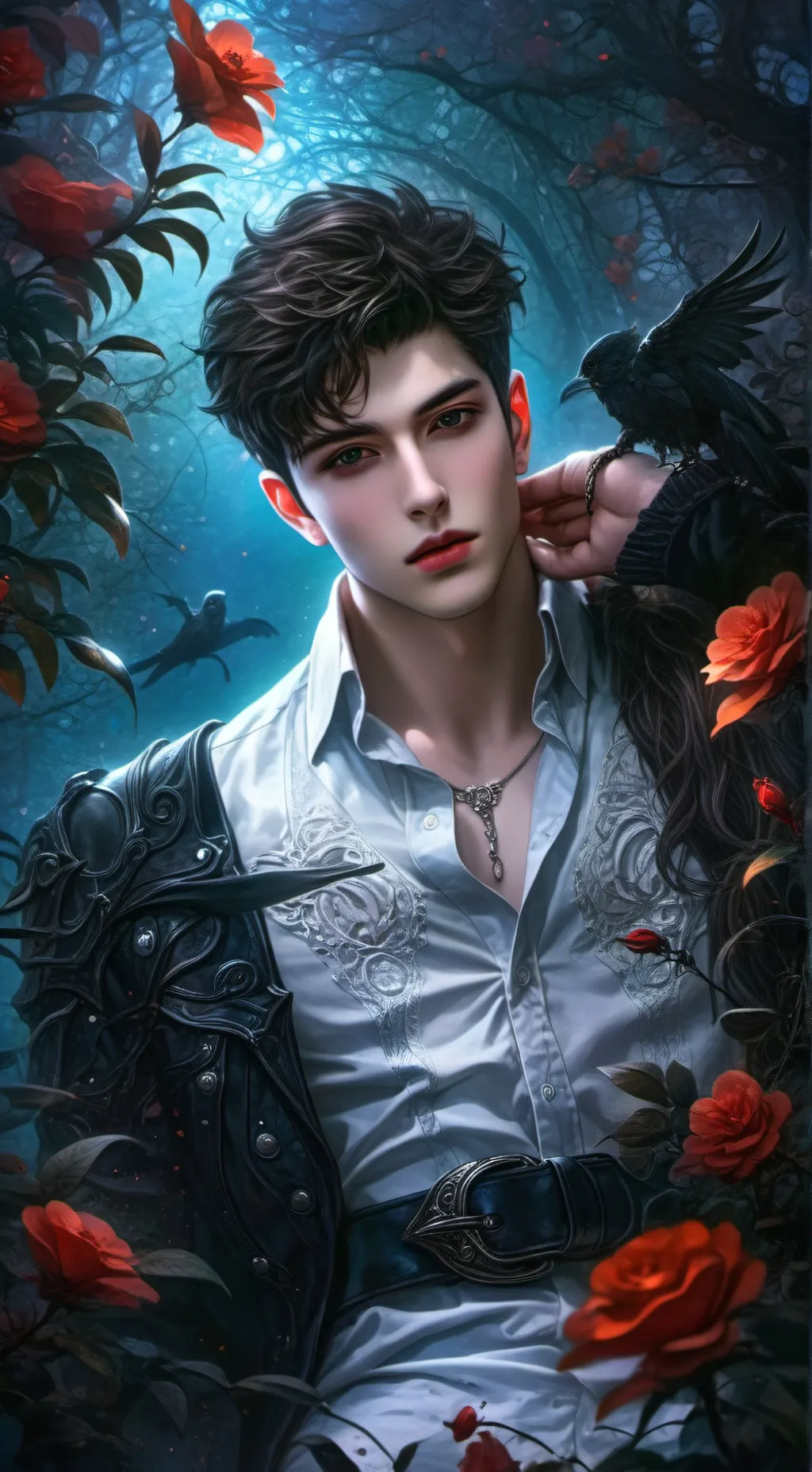 ai character: tu amor secreto background
