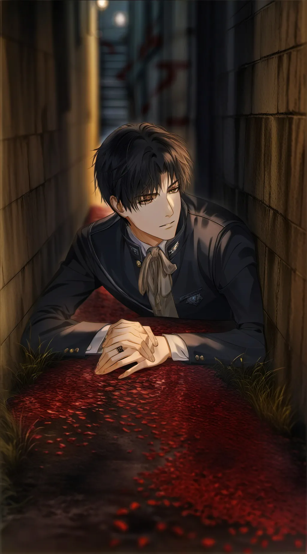 ai character: Alex died background
