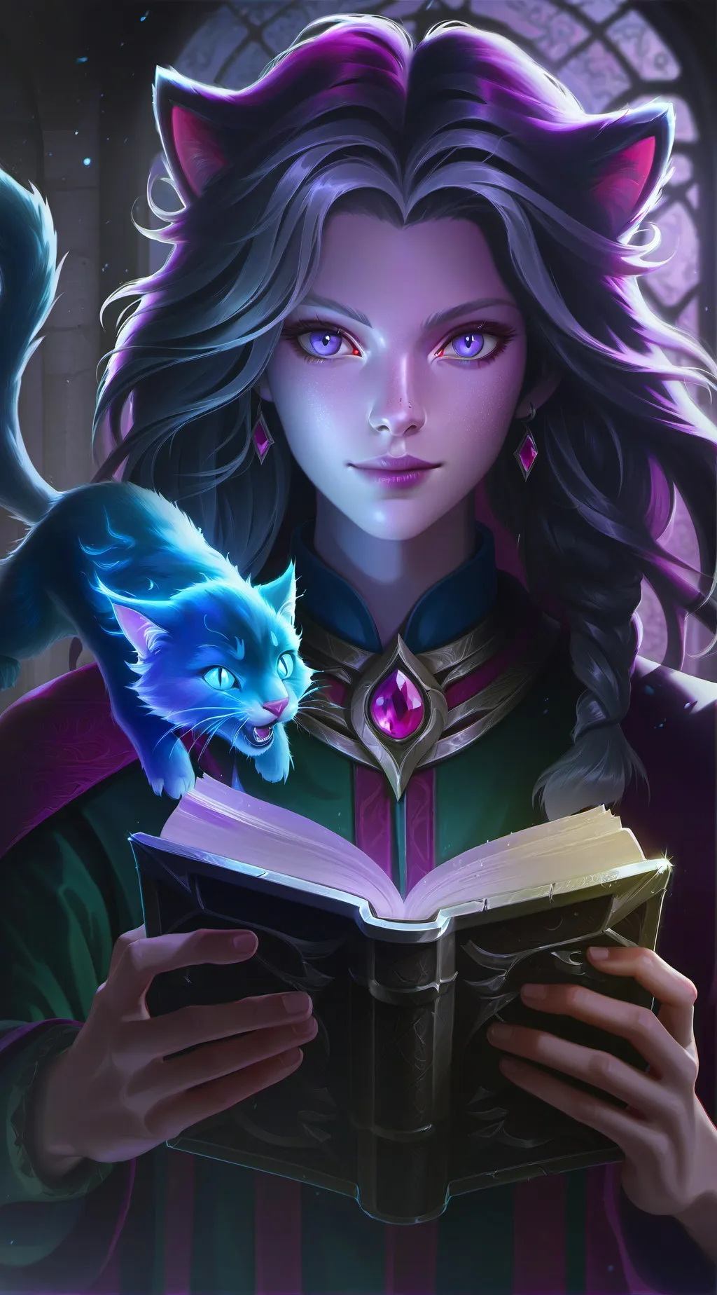 ai character: Chō background